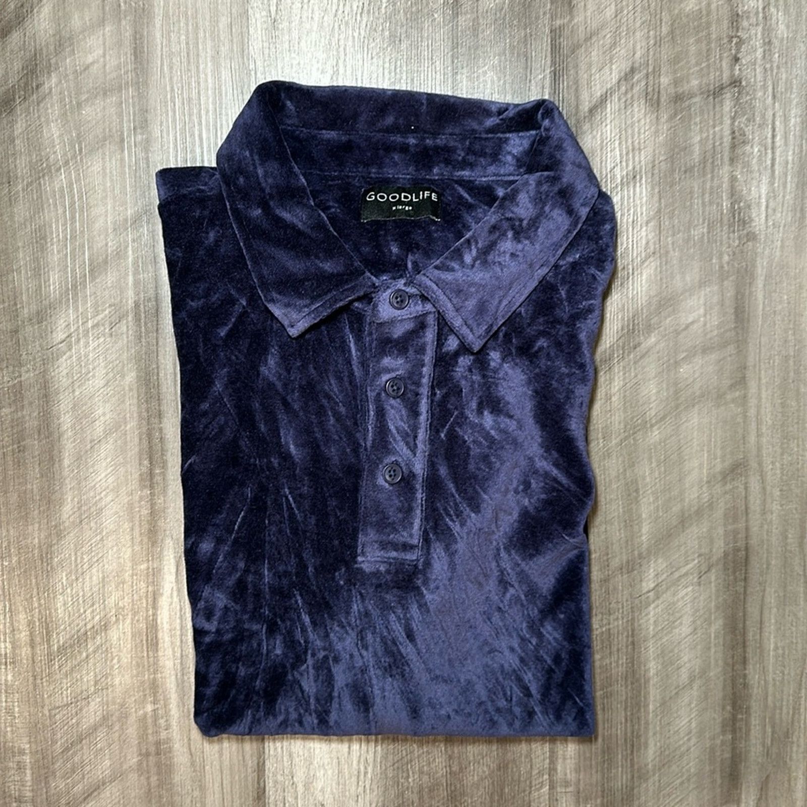 Goodlife GoodLife Velour Polo - XL Size US XL / EU 56 / 4 - 1 Thumbnail