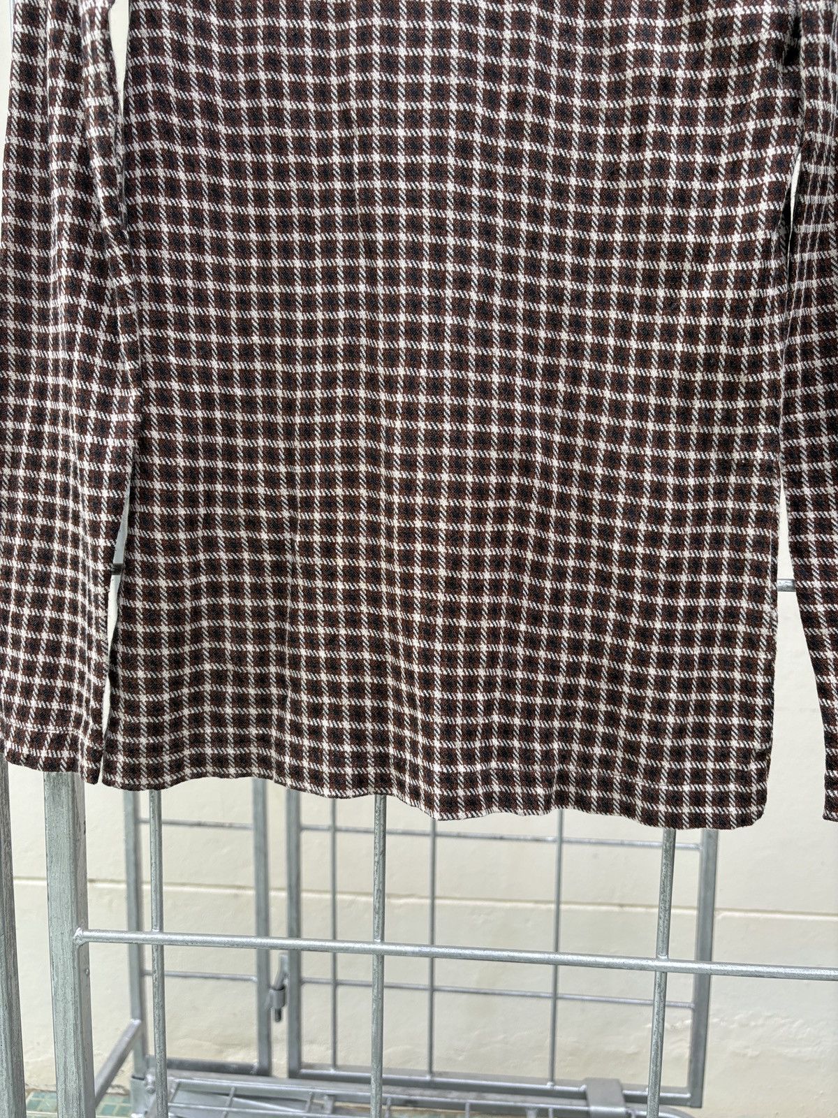 Tricot Comme des Garcons Comme des Garcons plaid bottom up long sleeves tee Size M / US 6-8 / IT 42-44 - 11 Thumbnail