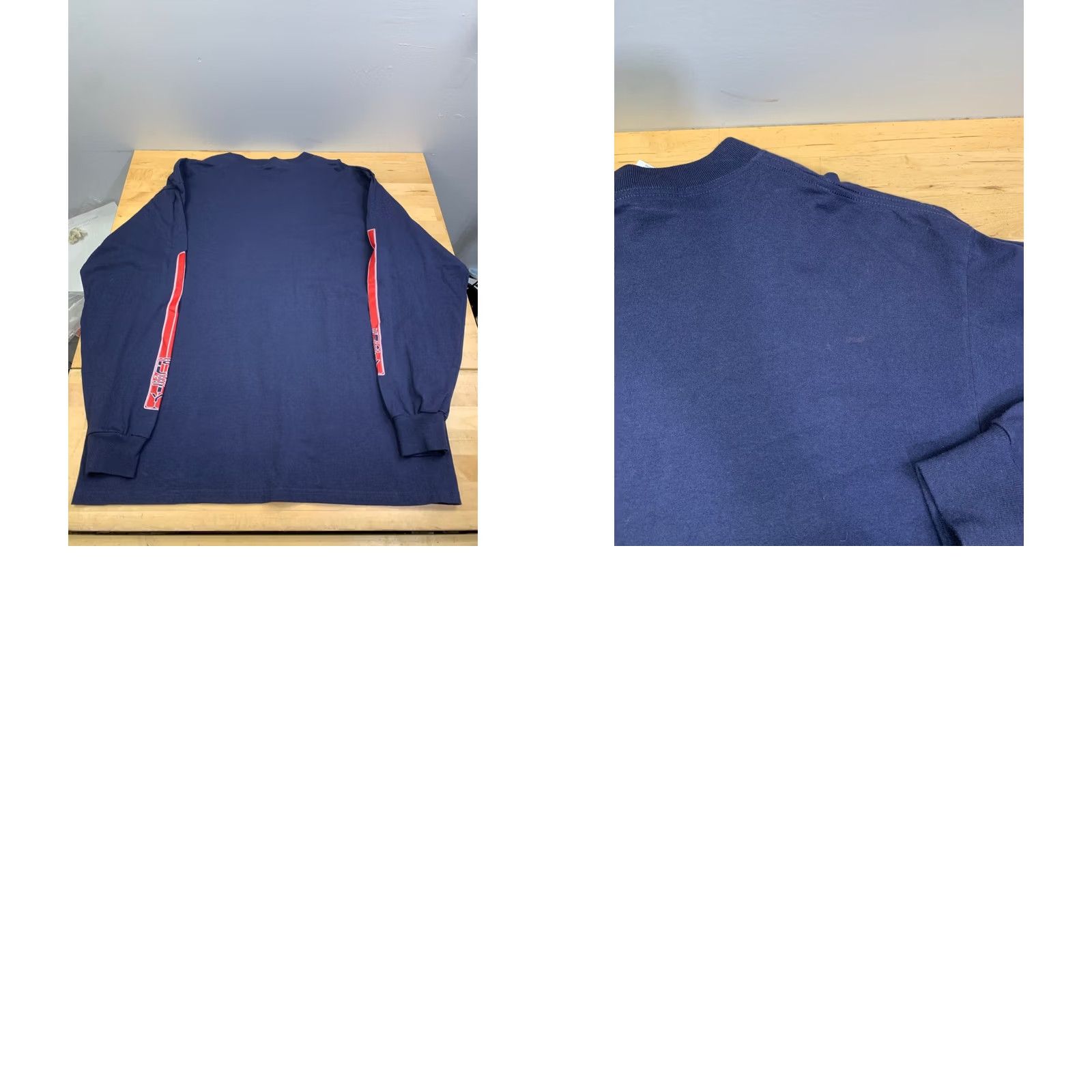 Rusty VINTAGE Rusty Long Sleeve Shirt Men XL Blue Logo Surf USA 90s Y2K 13355 Size US XL / EU 56 / 4 - 9 Thumbnail