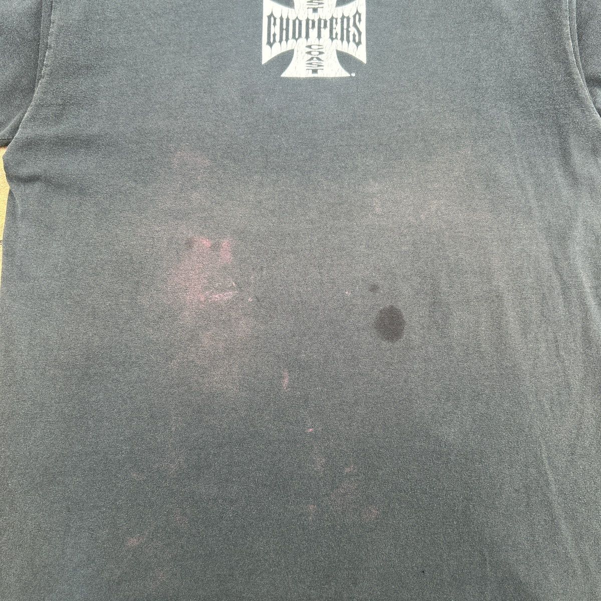 West Coast Choppers Vintage authentic West Coast Choppers faded and worn t shirt Size US L / EU 52-54 / 3 - 7 Thumbnail