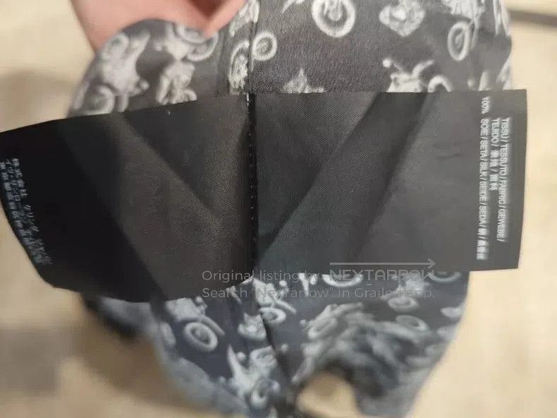 Saint Laurent Paris SLP Saint Laurent Silk Moto Shirt. Size US S / EU 44-46 / 1 - 4 Thumbnail