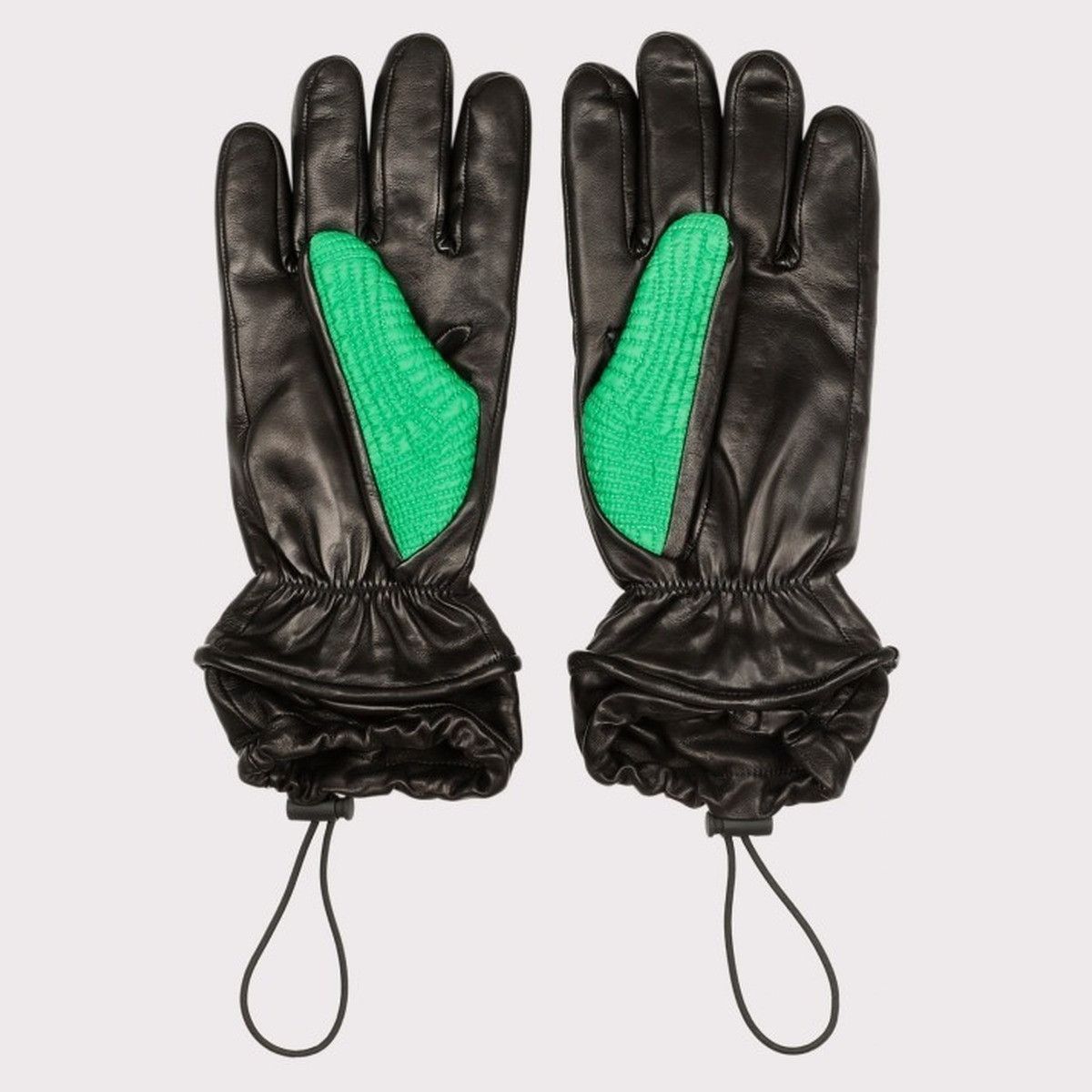 Bottega Veneta o1loc1c0125 Size: 9 / 709335 Intreccio Gloves Nylon Leather Size ONE SIZE - 2 Thumbnail