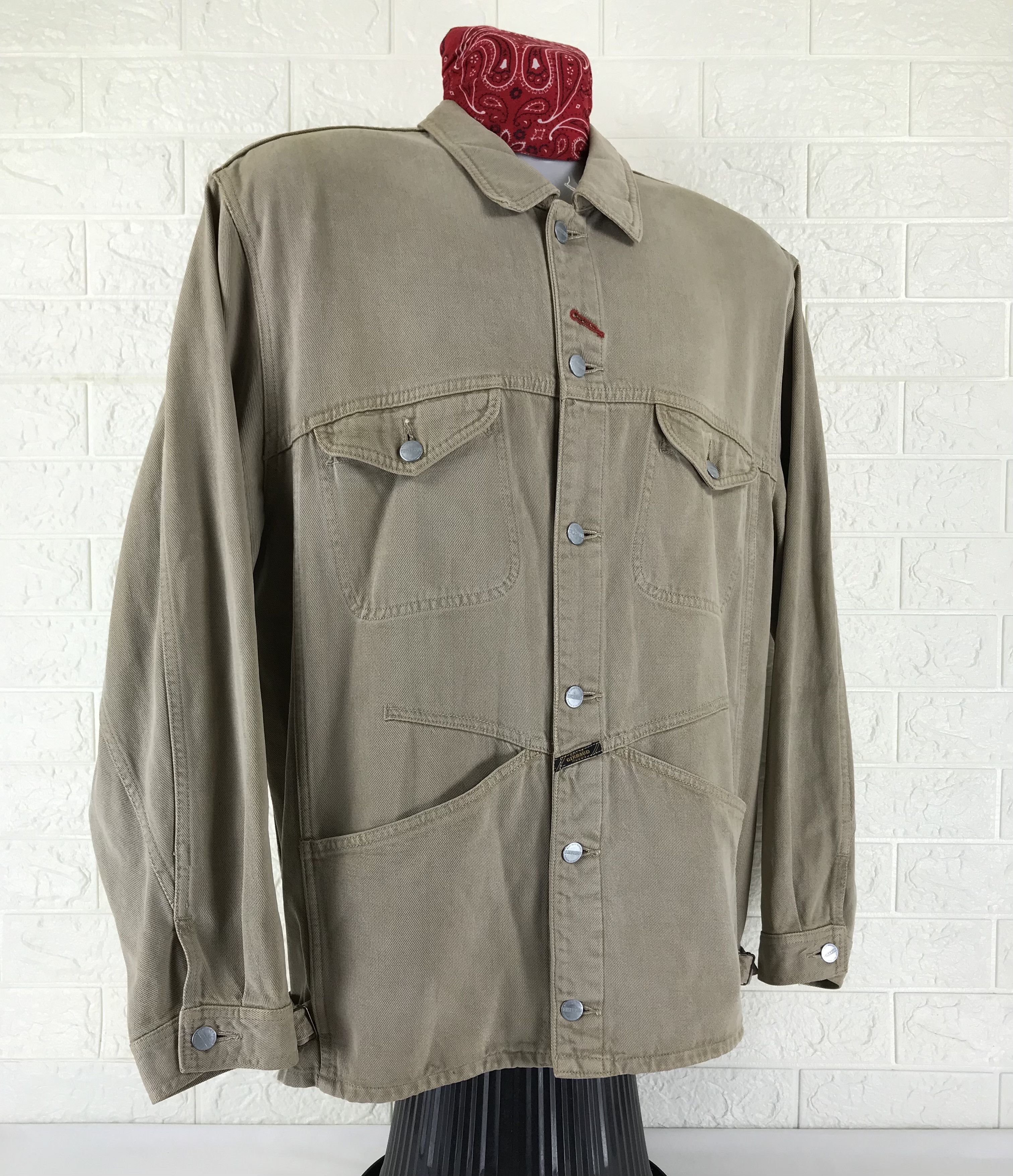 Marithe + Francois Girbaud Vintage Marithe Francois Girbaud Light Jacket Size US L / EU 52-54 / 3 - 2 Thumbnail