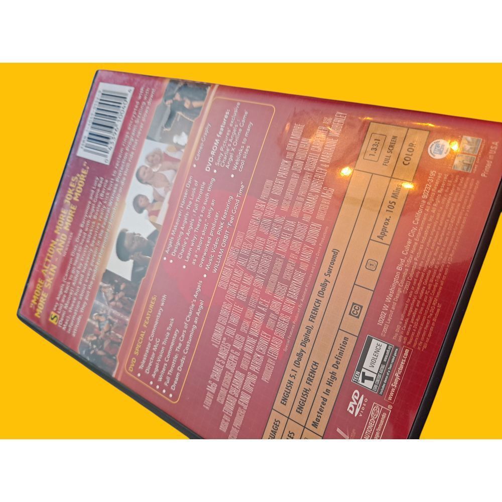 Other Charlie's Angels Full Throttle Special Edition DVD Movie Act Size ONE SIZE - 6 Thumbnail