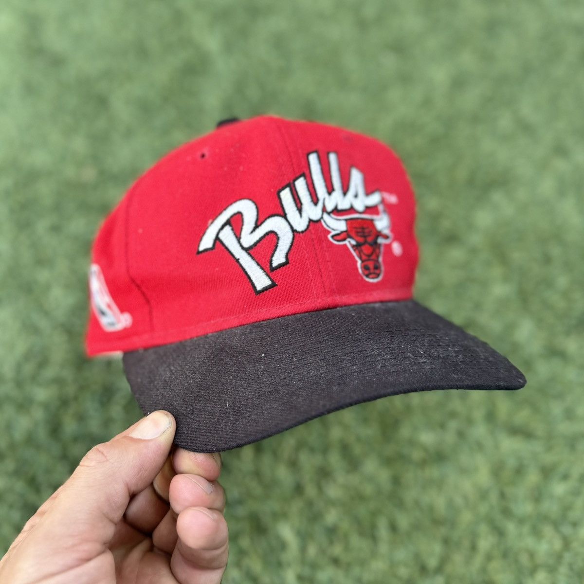 Vintage Sports Specialties Chicago Bulls Vintage Snapback Hat Script ...