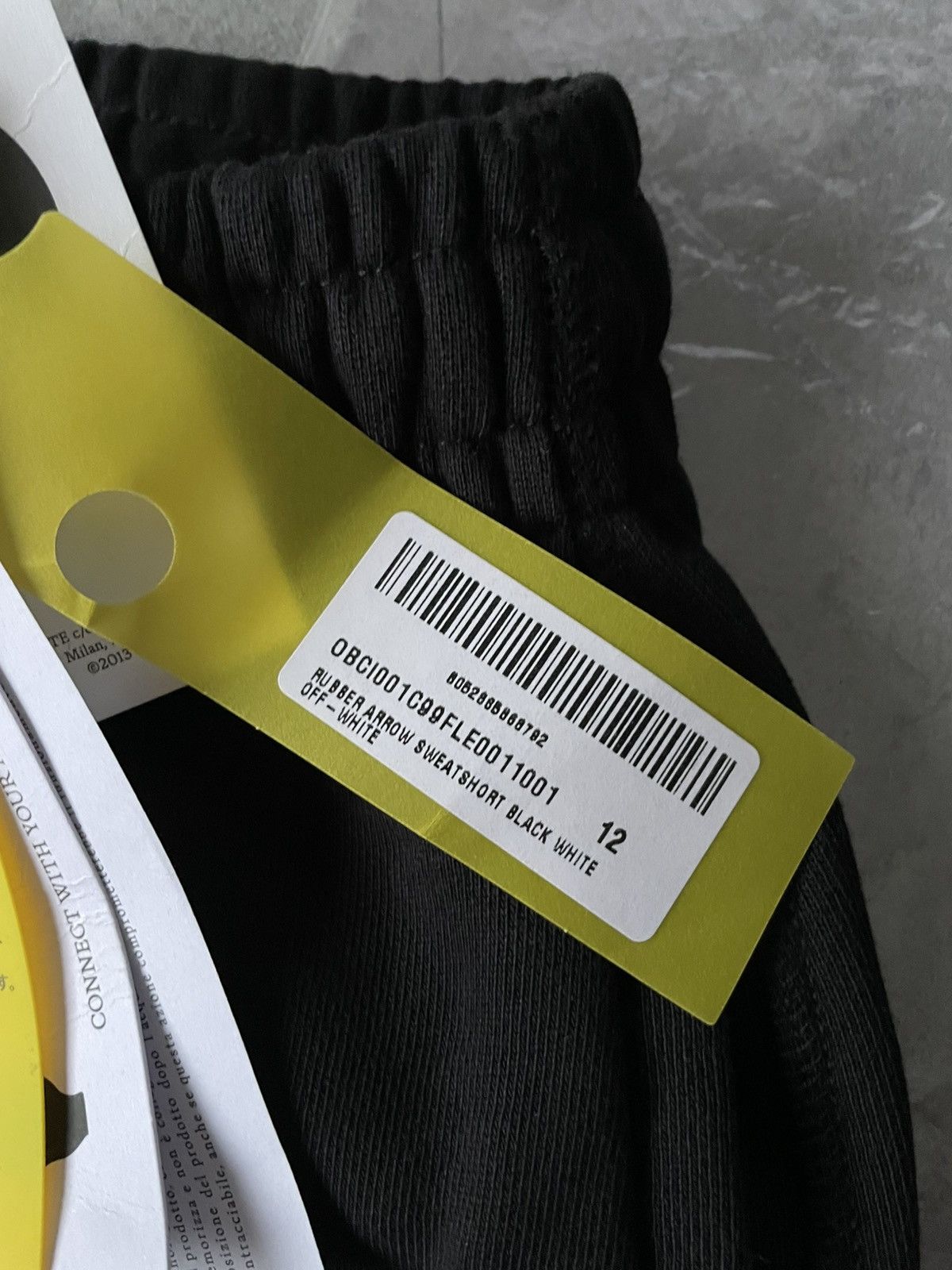 Off-White OFF-WHITE RUBBER ARROW SWEATSHORT⚡️ Size US 28 / EU 44 - 5 Thumbnail