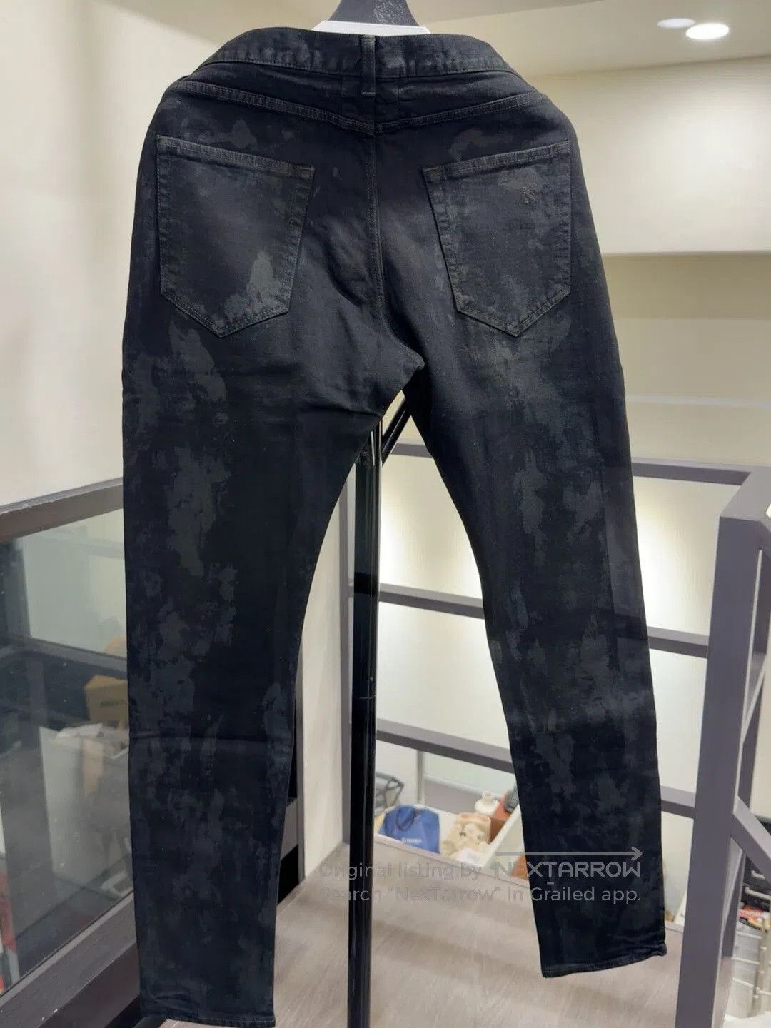 Saint Laurent Paris Saint Laurent Black Denim Pants Size 36. Size US 36 / EU 52 - 2 Thumbnail