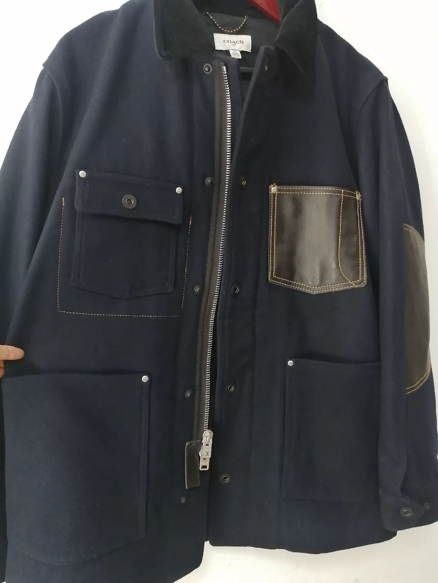 Coach Coach Wool Blend Coat Size US L / EU 52-54 / 3 - 1 Thumbnail