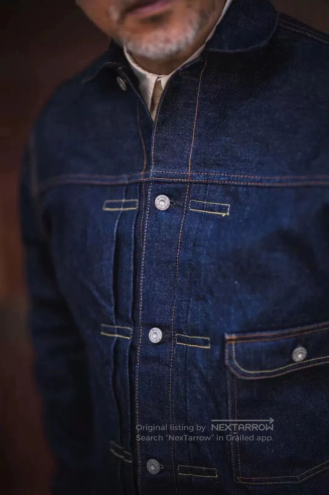 BONCOURA boncoura 1st Denim Jacket. Size US XXL / EU 58 / 5 - 7 Thumbnail