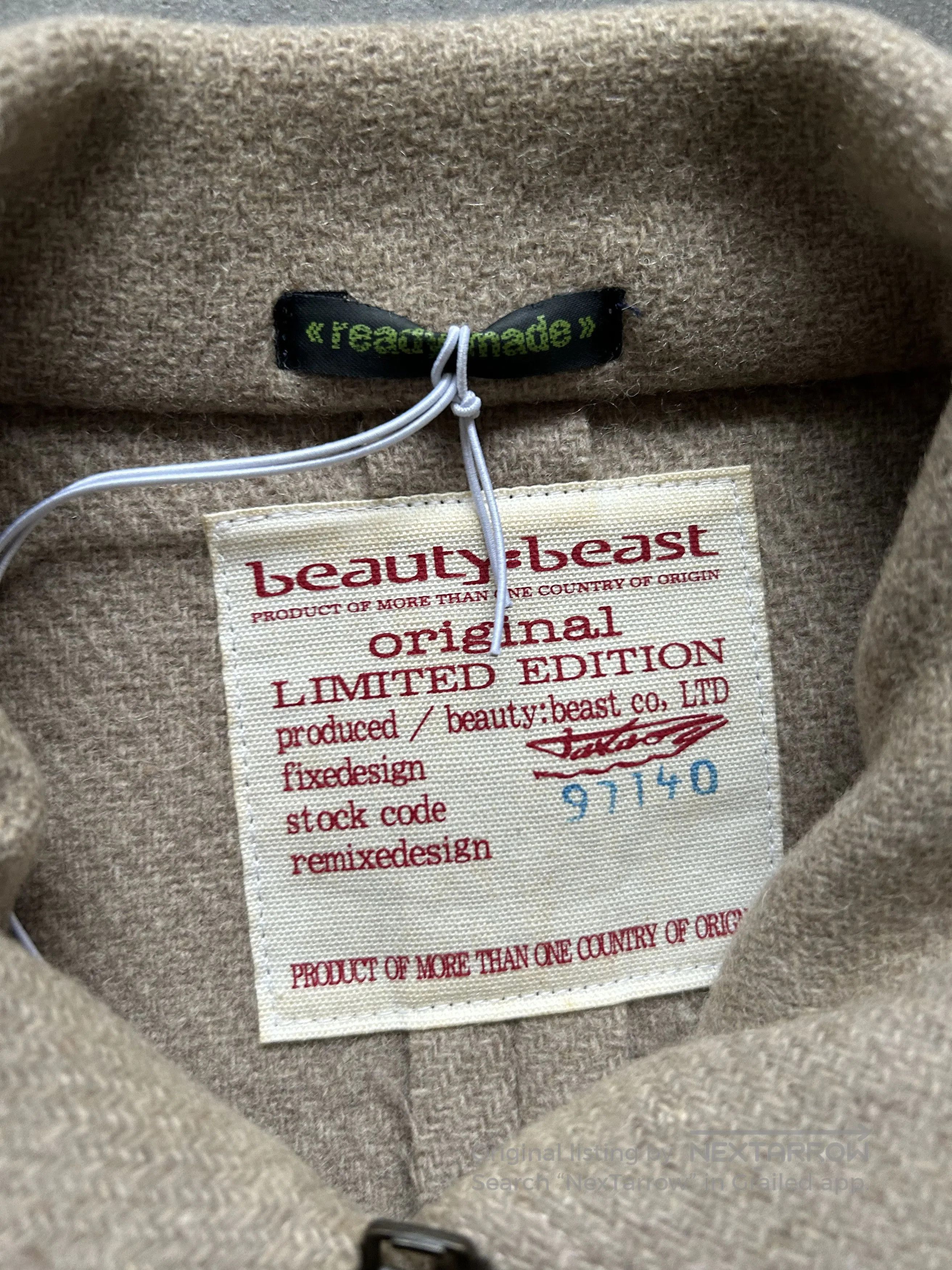Beauty Beast Beauty:beast Early Leather Buckle Jacket. Size US M / EU 48-50 / 2 - 7 Thumbnail