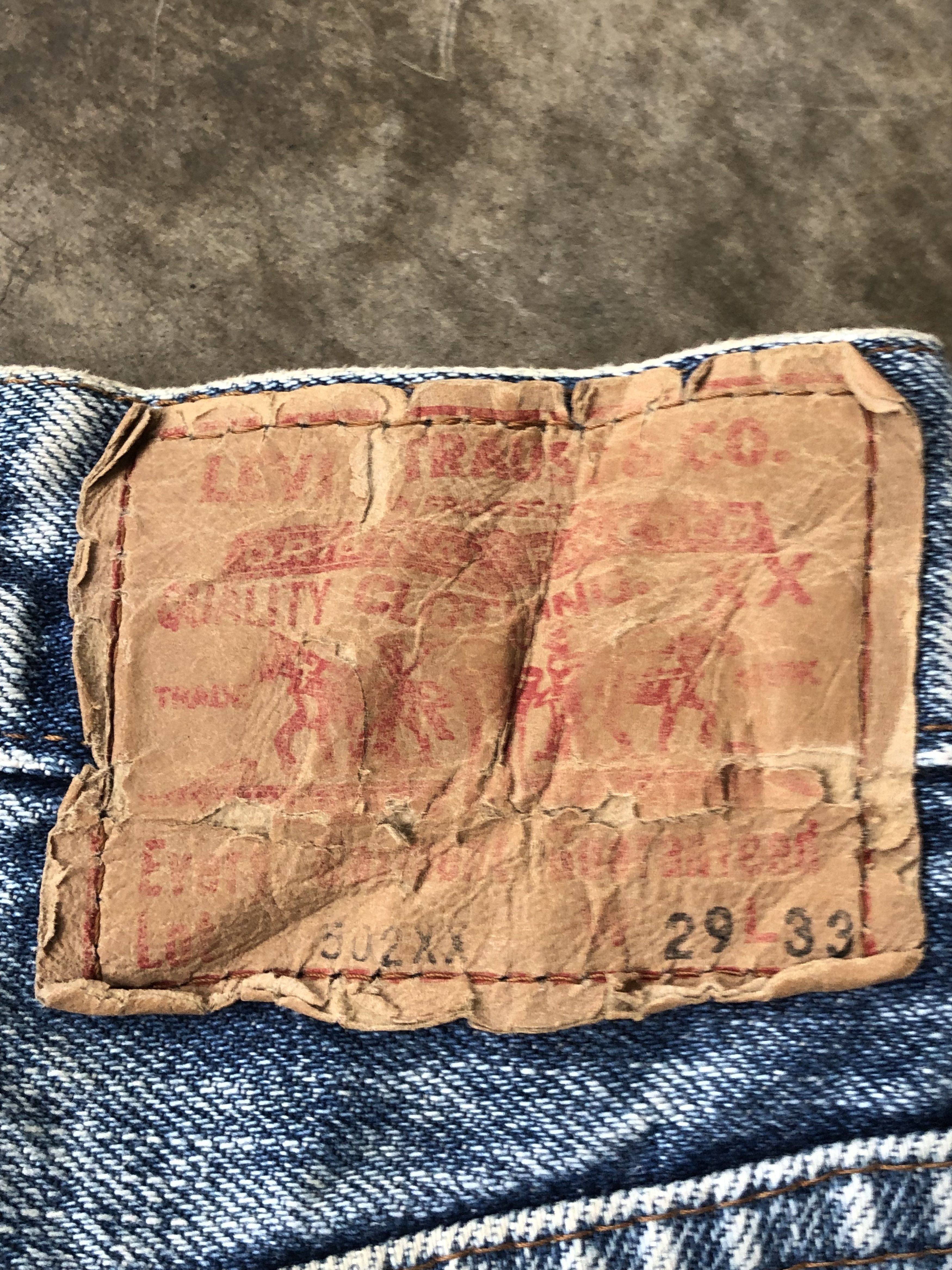 Levi's Vintage Clothing Levis big E 502 selvedge Size 27" / US 4 / IT 40 - 3 Thumbnail
