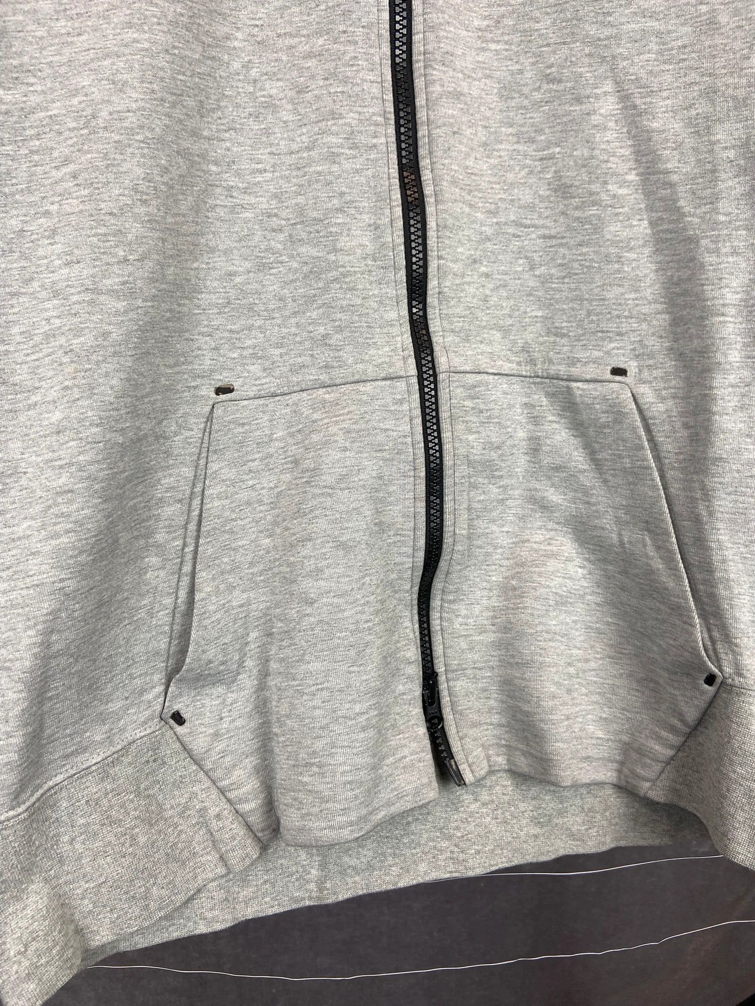 Nike Zip Hoodie Nike Tech Fleece grey minimalist streetwear M Size US M / EU 48-50 / 2 - 3 Thumbnail