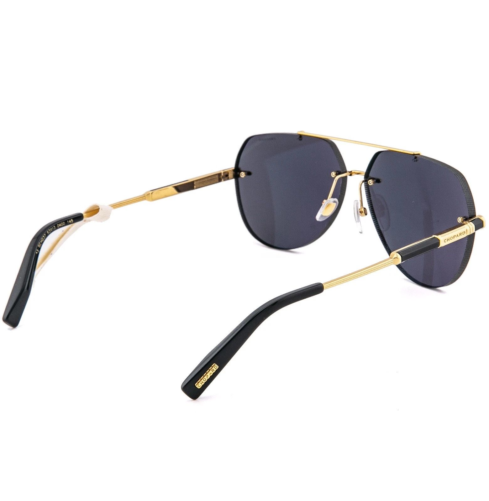 Chopard CHOPARD L.U.C. G37 Aviator SCHG37 Unisex Rimless Sunglasses Size ONE SIZE - 5 Thumbnail