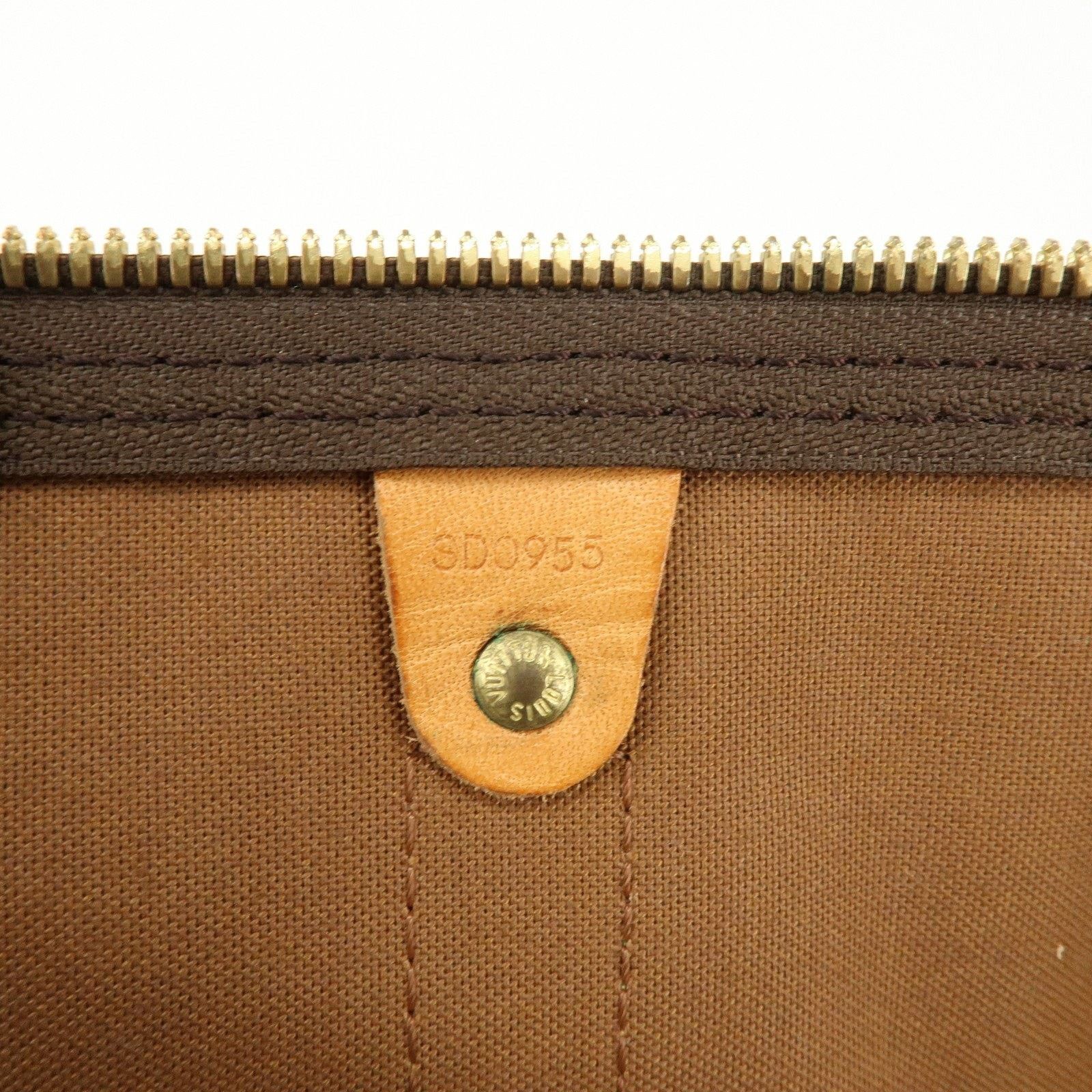 Louis Vuitton Louis Vuitton Monogram Keepall Bandouliere 60 Duffle Bag Size ONE SIZE - 8 Thumbnail