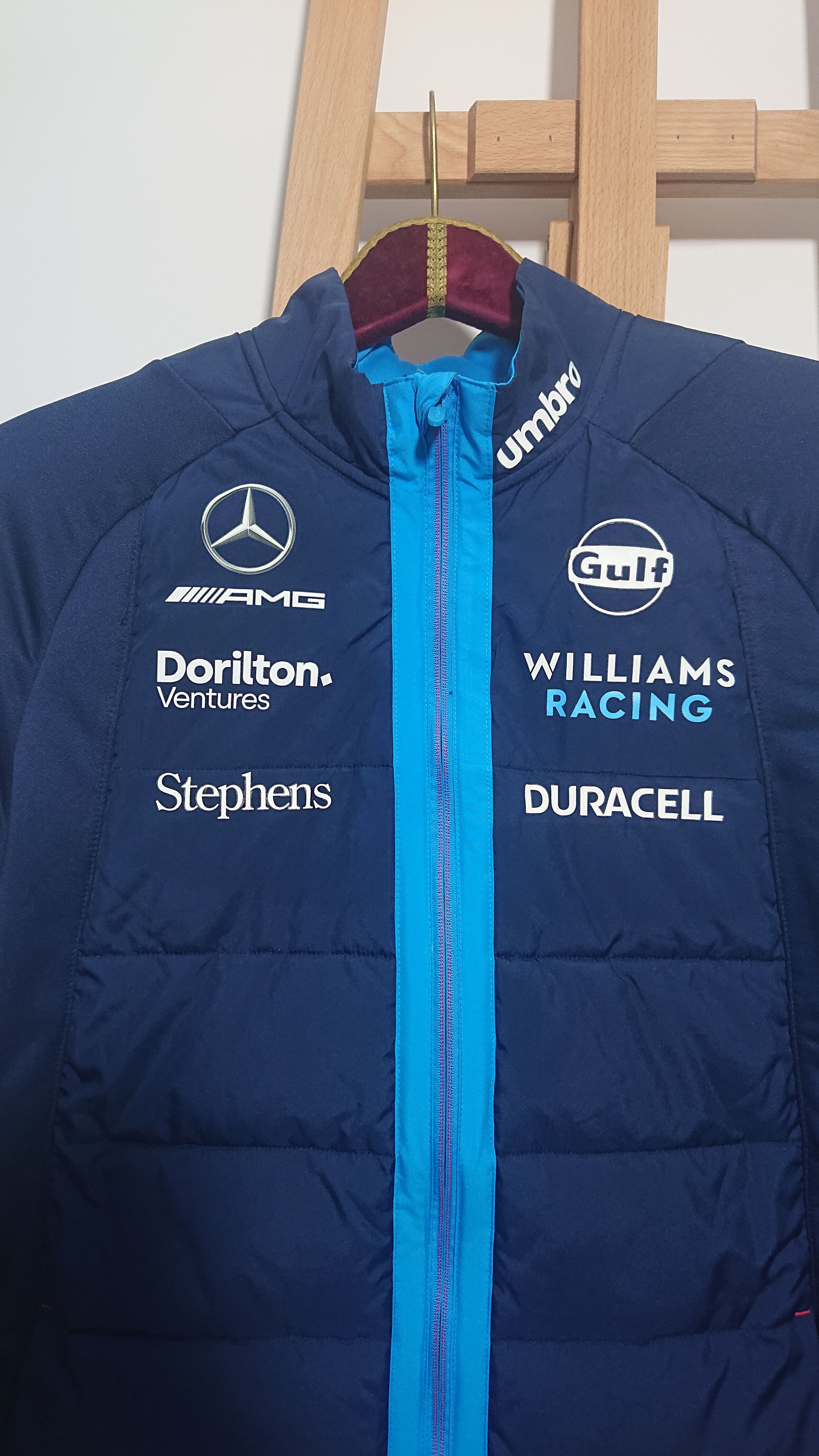 Umbro Hybrid jacket, Williams x Umbro, navy blue Size US L / EU 52-54 / 3 - 2 Thumbnail