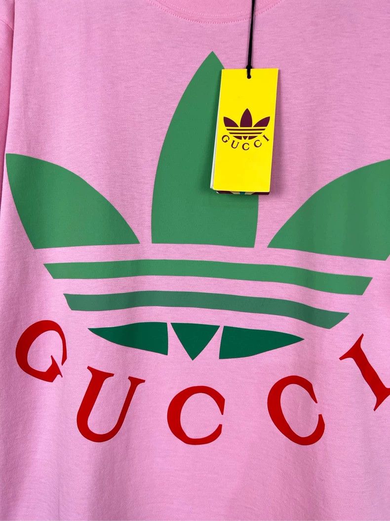 Gucci Gucci Clover co-branded printed letter Logo short sleeve 25 Size XS / US 0-2 / IT 36-38 - 4 Thumbnail