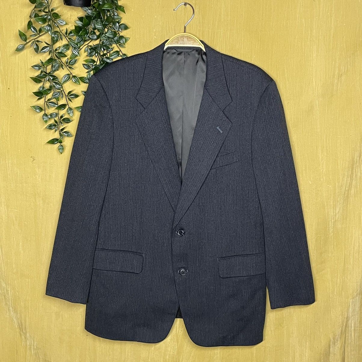 image of Balenciaga Blazer Coat in Grey, Men's (Size Medium)