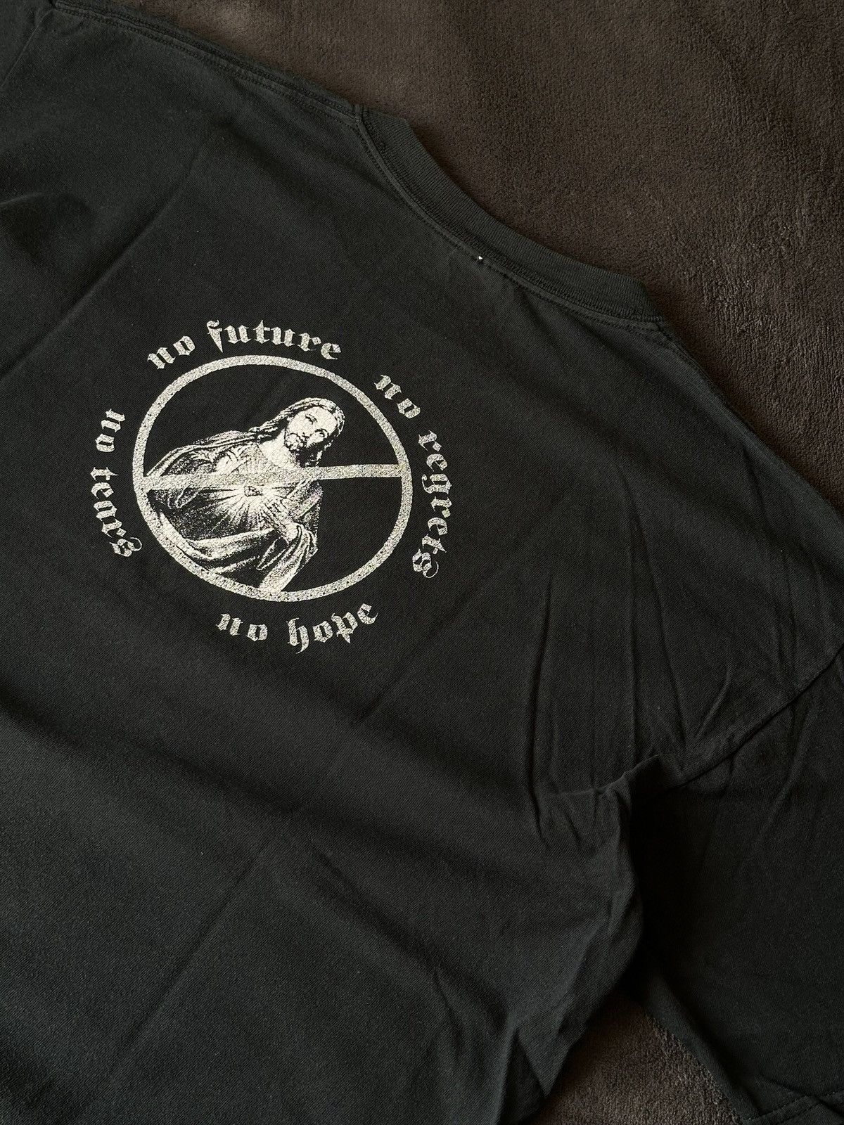 Japanese Brand × Vintage Crazy Y2K Mistress Boxy Faded No Hope Size US L / EU 52-54 / 3 - 6 Thumbnail