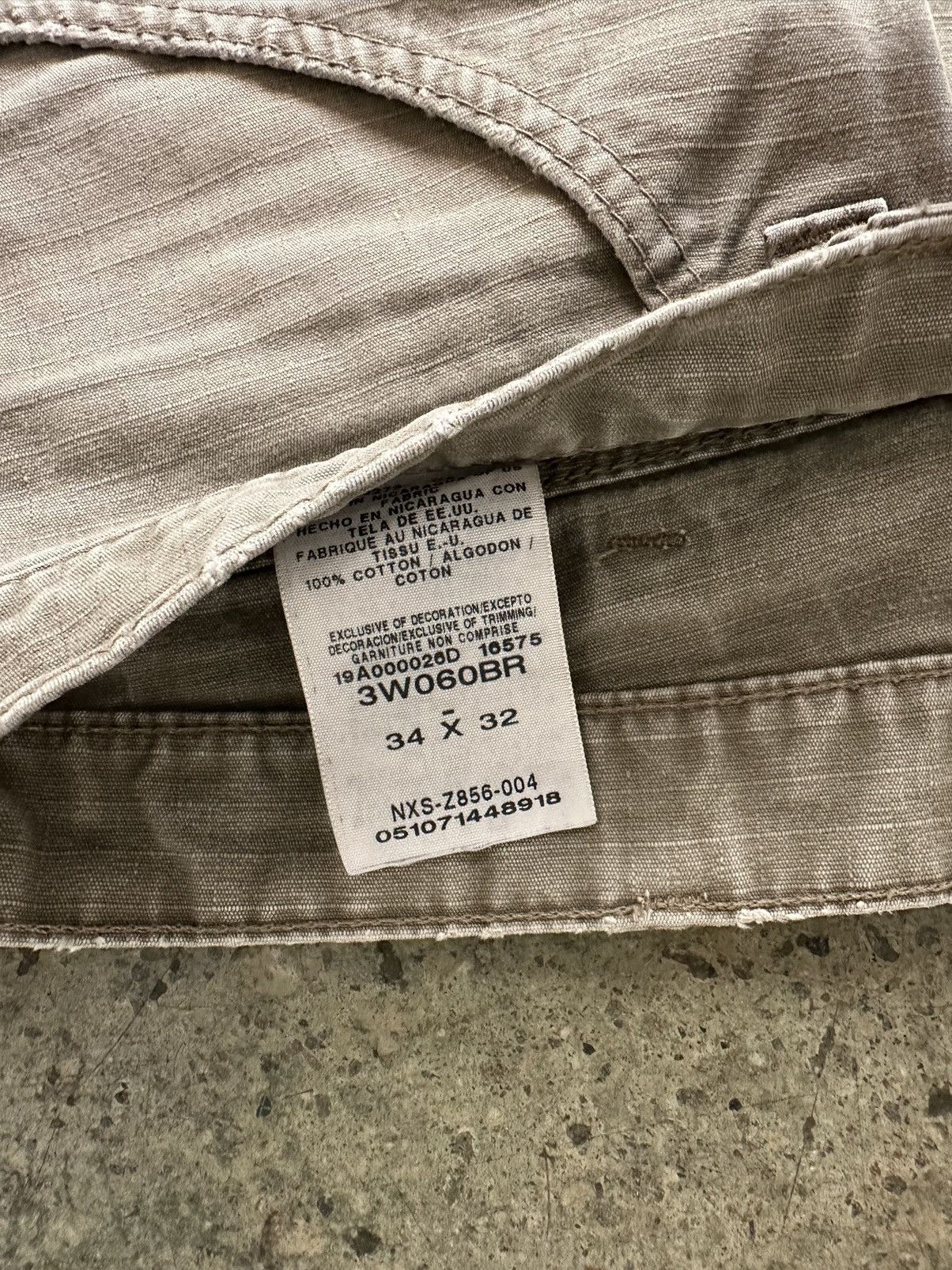 Vintage × Wrangler Vintage Wrangler Riggs Workwear Cargo Pants Size US 34 / EU 50 - 6 Thumbnail