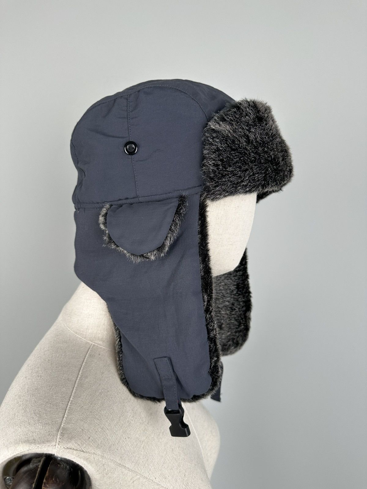 Vintage Vintage Y2k Ushanka Fuzzy Trapper Hat If Six Was Nine Size ONE SIZE - 6 Thumbnail