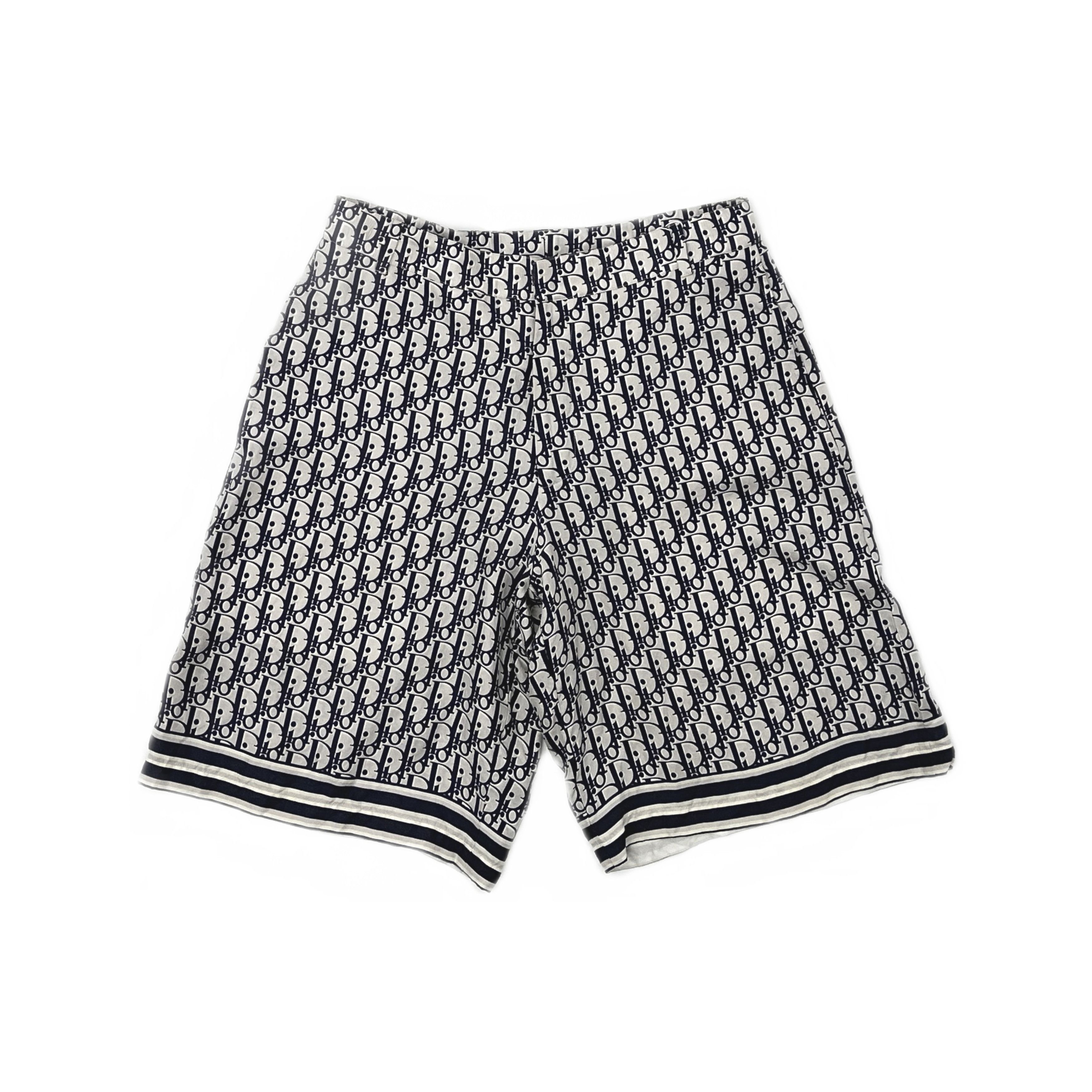 Dior Dior Oblique Silk Shorts Size 46 Size US 30 / EU 46 - 1 Thumbnail