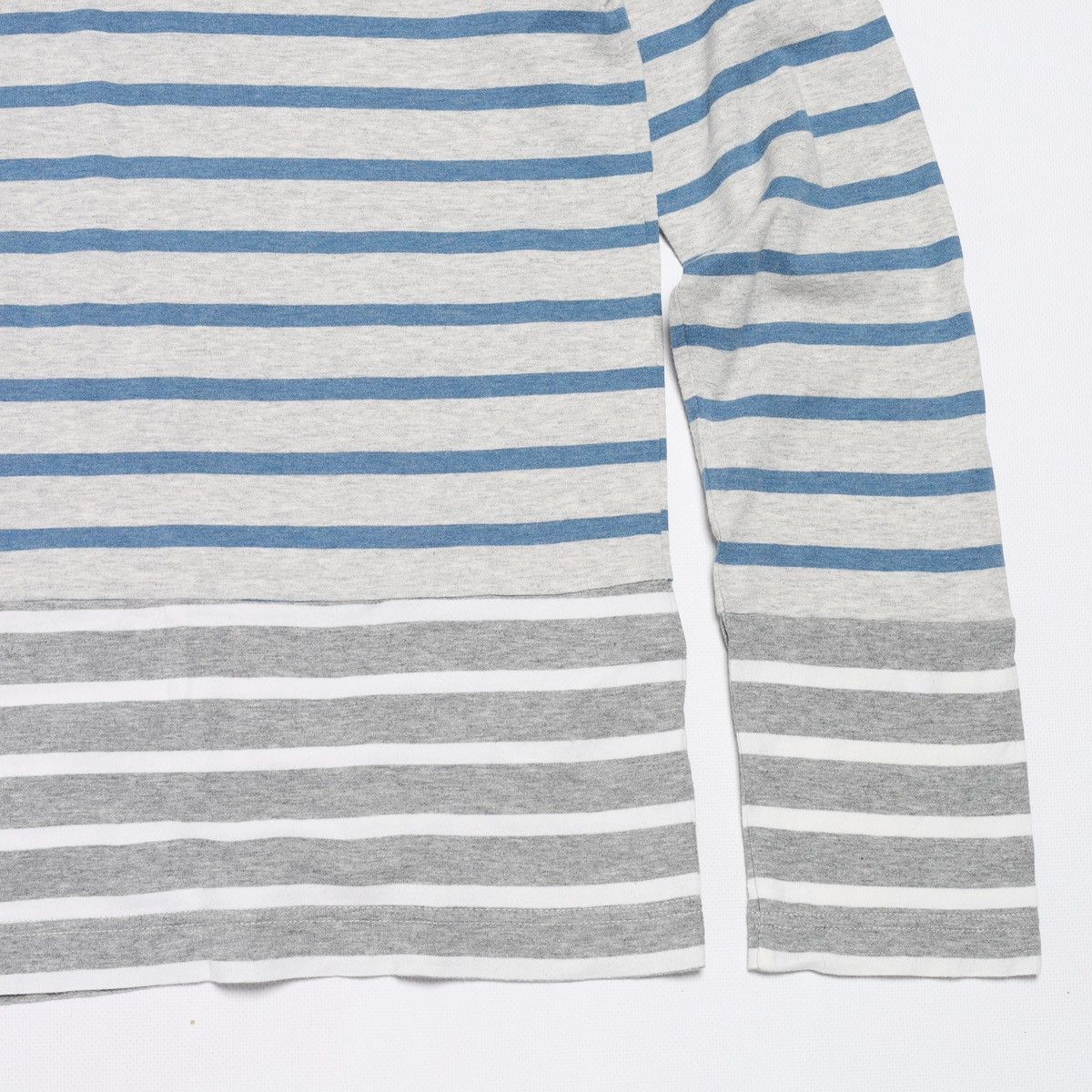 Comme des Garcons Comme Des Garçons Striped Long Sleeve Shirt Tee Size US M / EU 48-50 / 2 - 3 Thumbnail