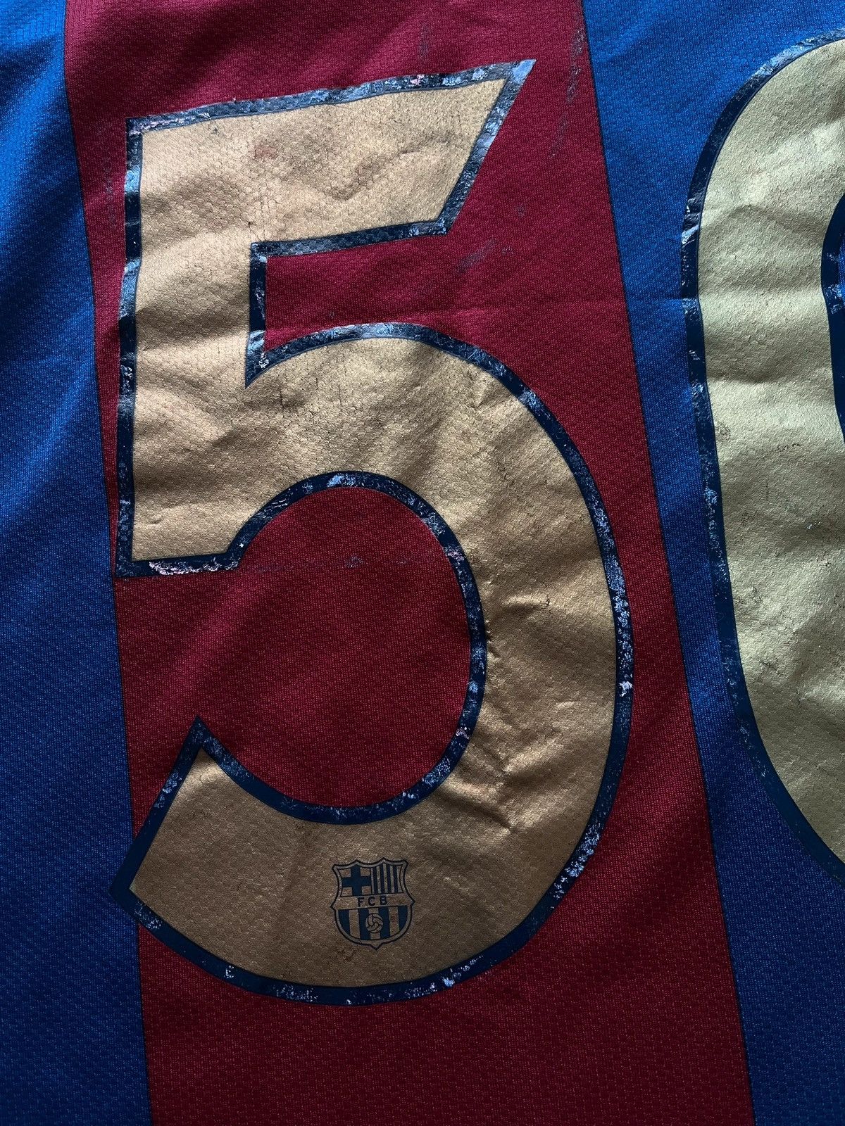Nike Nike FC Barcelona x Pascualinho #10 2006 Made in Morocco Size US XL / EU 56 / 4 - 5 Thumbnail
