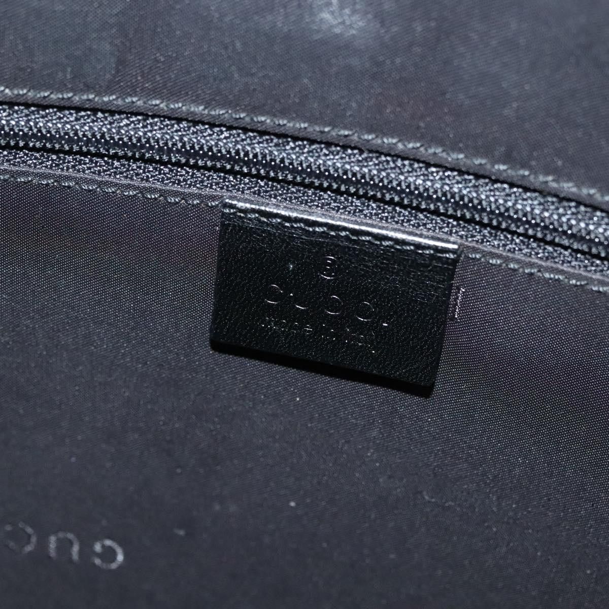 Gucci GUCCI Bamboo Hand Bag Canvas Black Silver 001 001 Size ONE SIZE - 14 Thumbnail