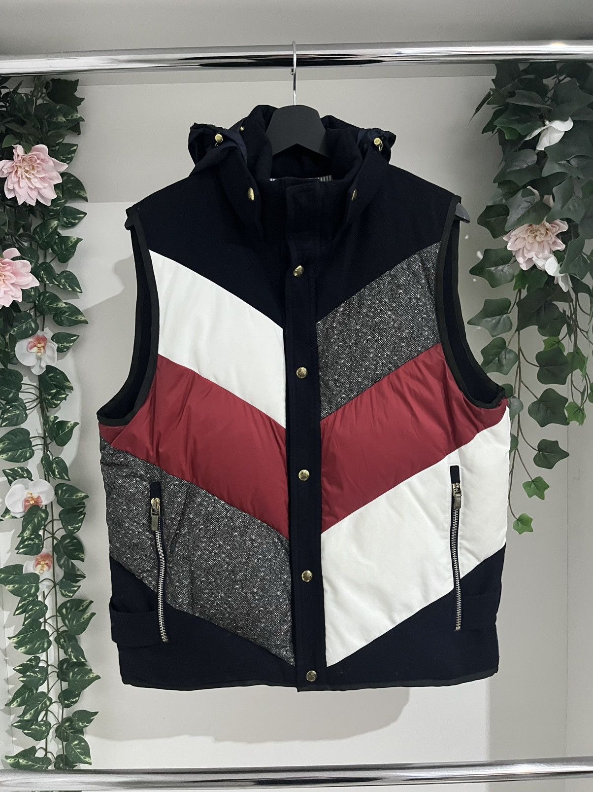Moncler 2010s Moncler Gamme Bleu Puffer Vest Size US L / EU 52-54 / 3 - 1 Thumbnail