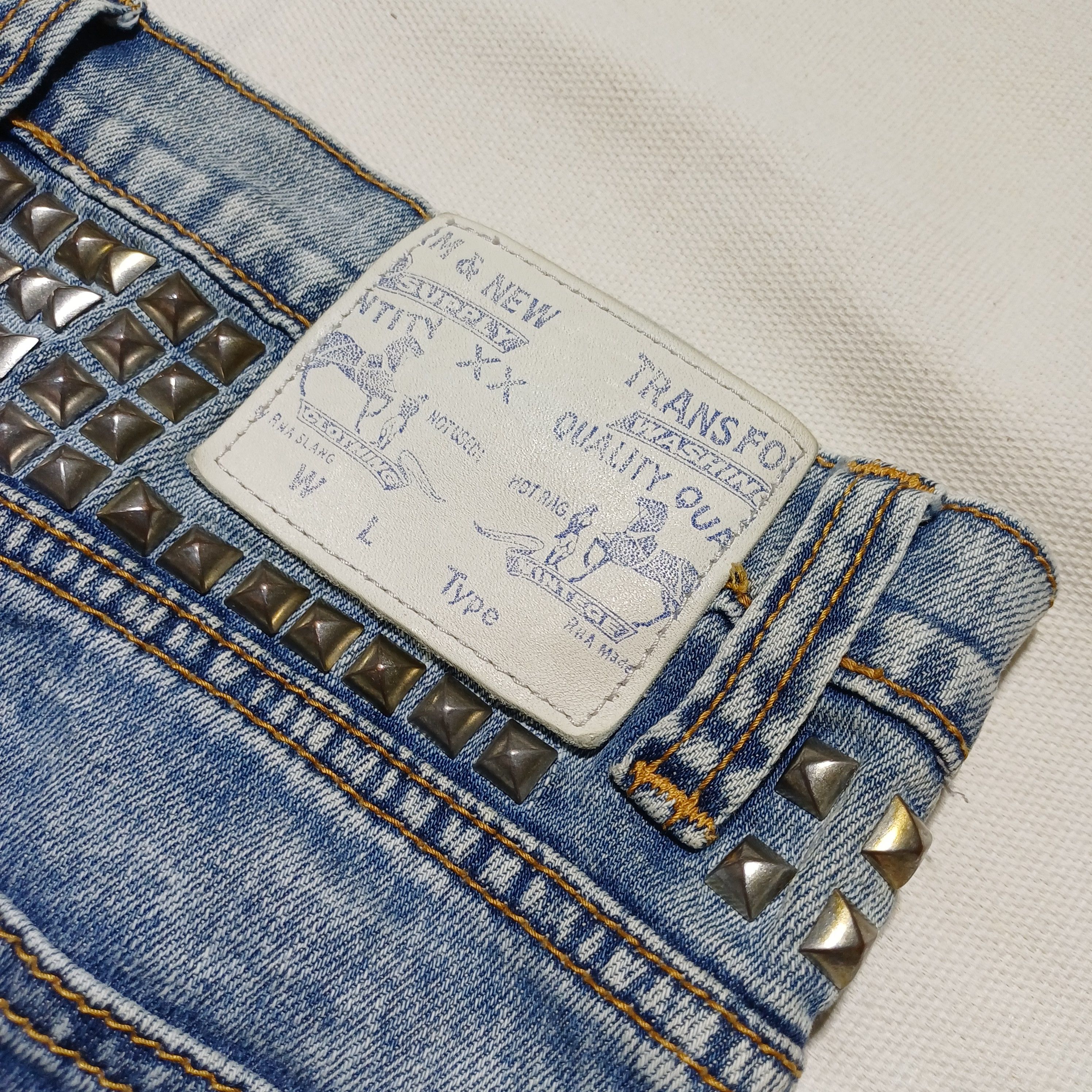Other Skinny Jeans Studed Punk by RNA Japan Size US 32 / EU 48 - 6 Thumbnail