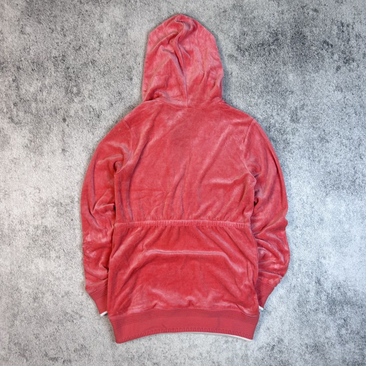 Moncler Moncler W v-neck pink hoodie Size S / US 4 / IT 40 - 9 Thumbnail
