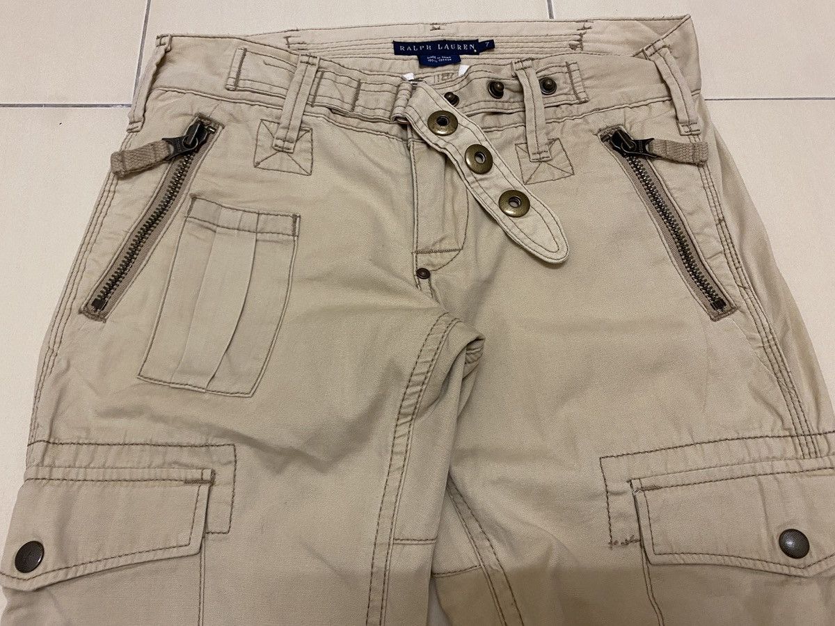 Polo Ralph Lauren × Ralph Lauren Ralph Lauren Cargo Utility Woman Pants Size 31" - 4 Thumbnail
