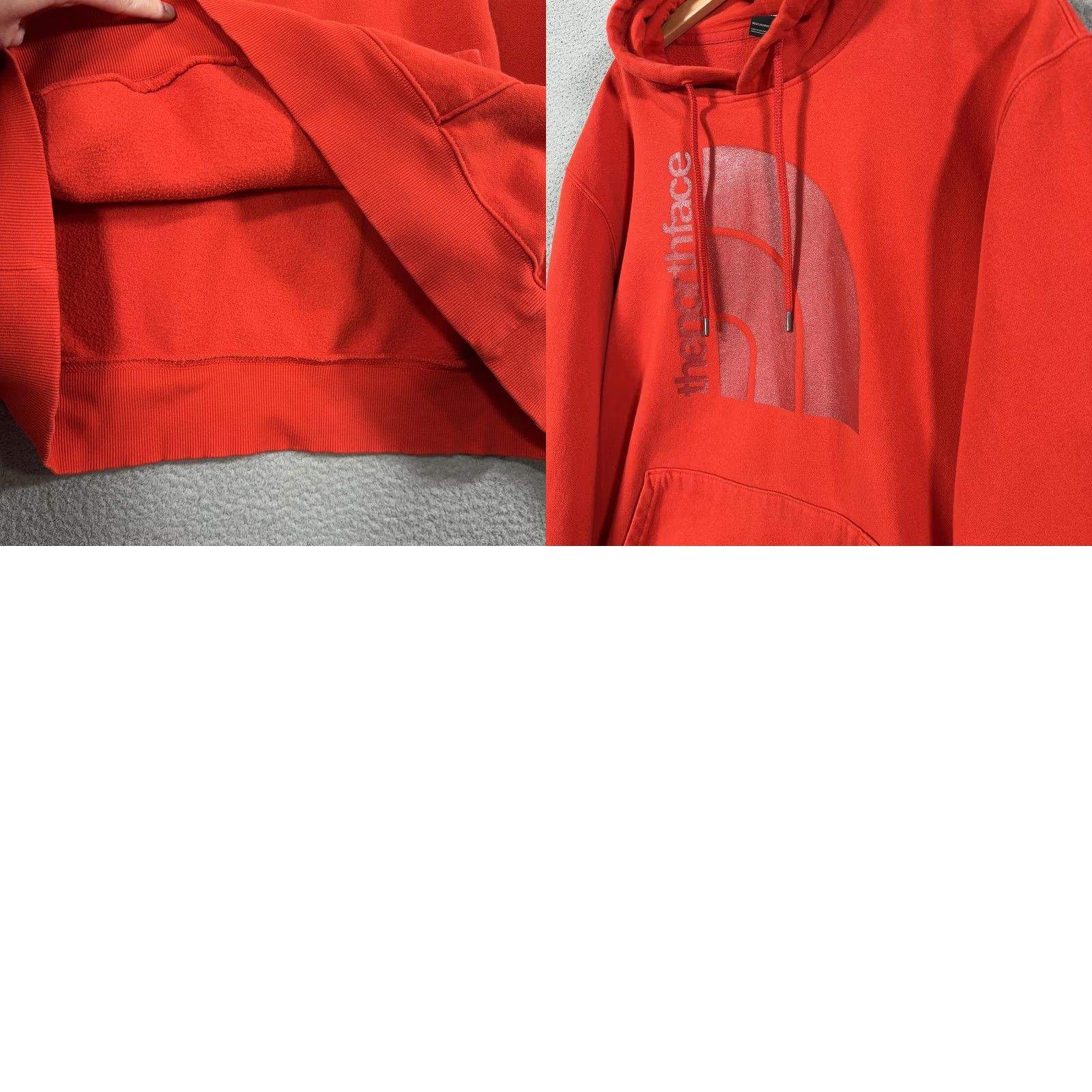 The North Face The North Face Jumbo Half Dome Hoodie Mens 2XL Red Fleece Pullover Sweatshirt Size US XXL / EU 58 / 5 - 10 Thumbnail