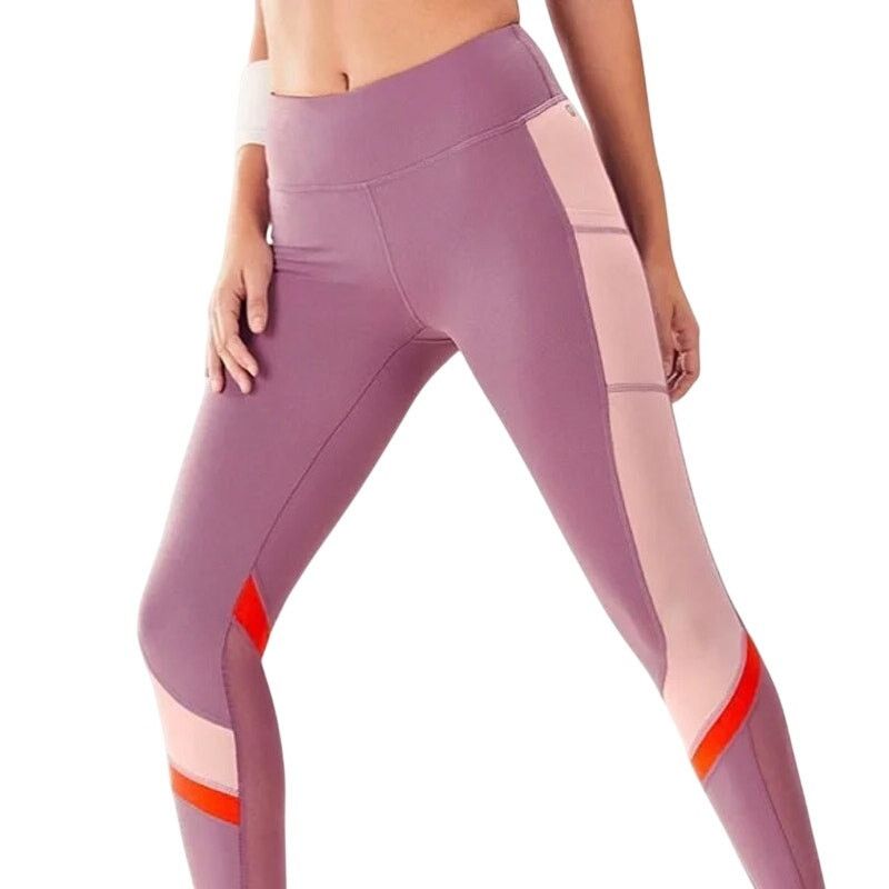 Fabletics Fabletics Womens Mid Rise Mesh Powerhold Leggings Size L Gym Size 32" / US 10 / IT 46 - 1 Thumbnail