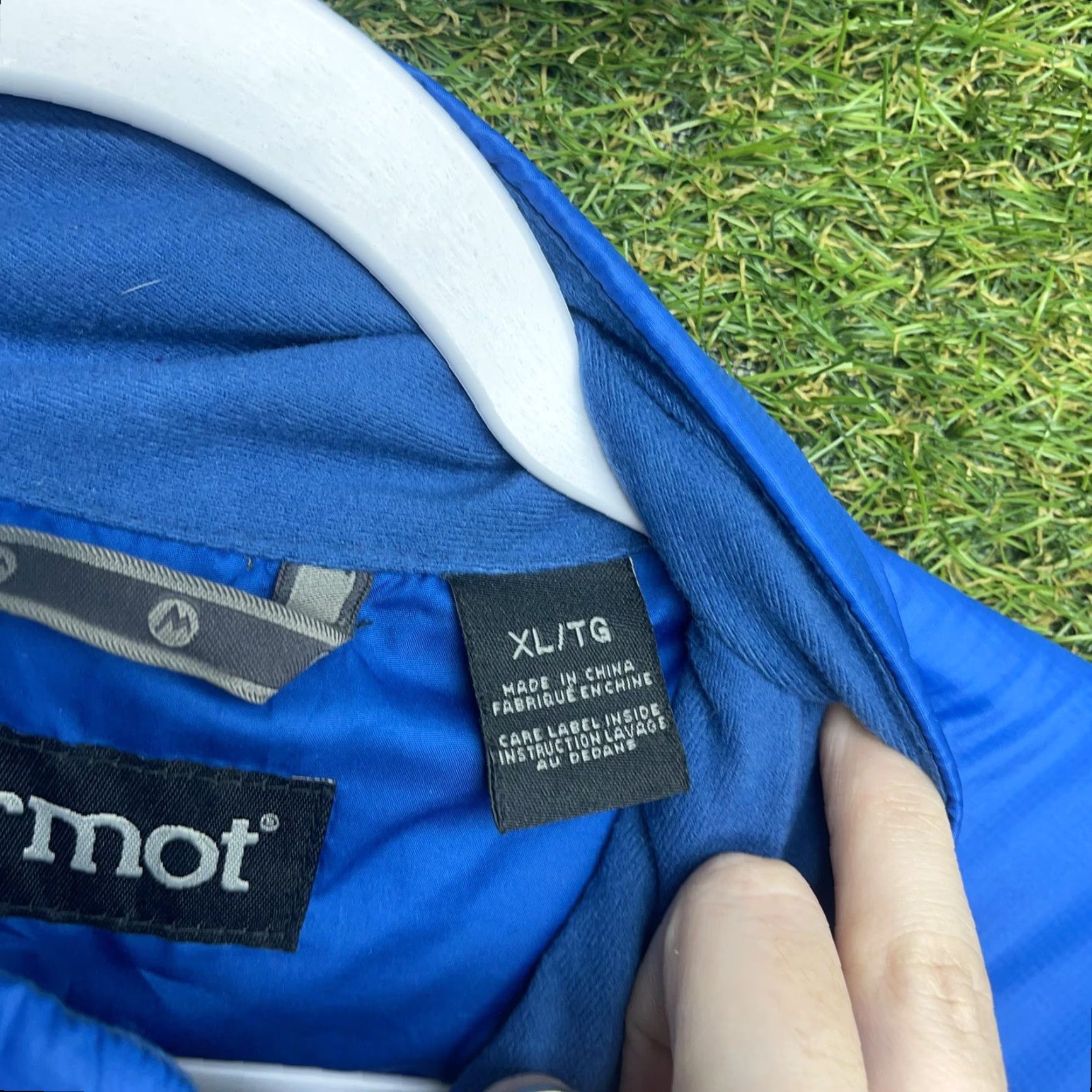 Marmot Marmot Jacket Mens XL Blue Puffer Insulated Bud Light Beer Logo Hiking Full Zip Size US XL / EU 56 / 4 - 5 Thumbnail