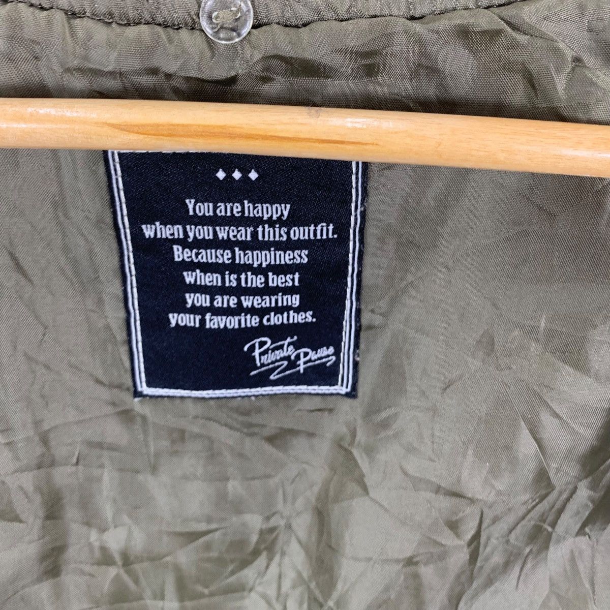 Other PRIVATE PAUSE JAPAN MA-1 Fighter Bomber Jacket Zipper Pilot Size M / US 6-8 / IT 42-44 - 10 Thumbnail