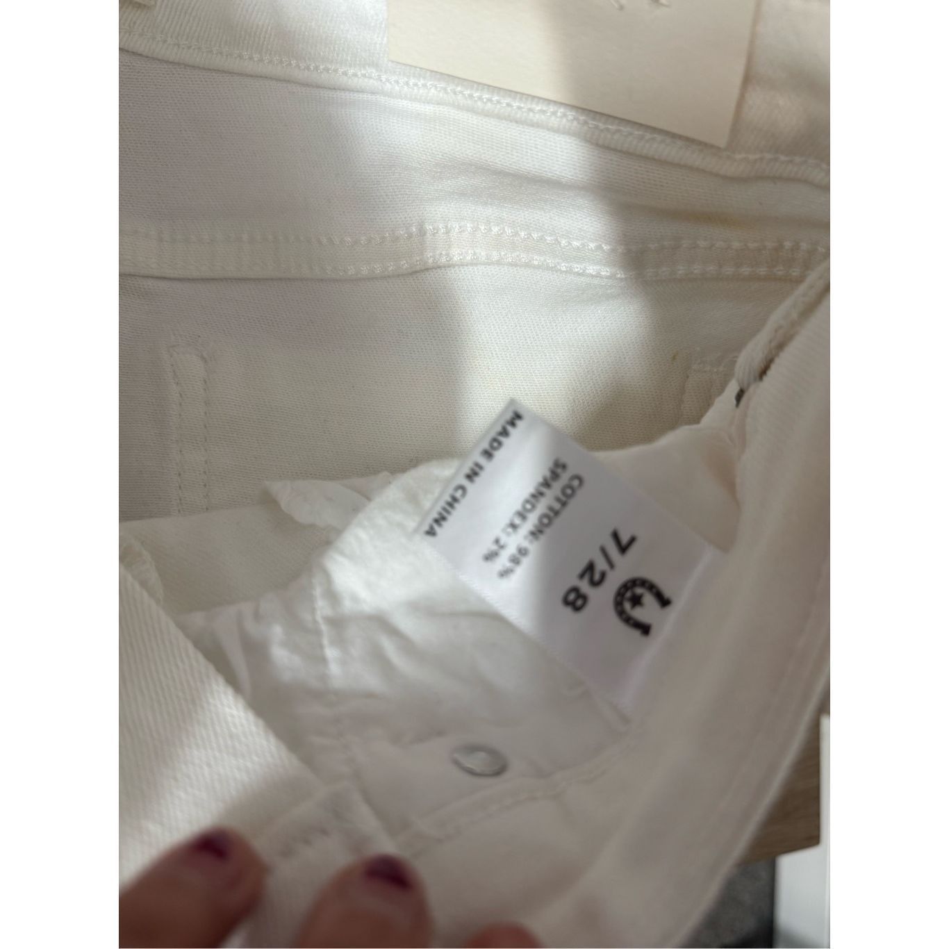 Other Austin landing white HIGH RISE SHORT Size 28" / US 6 / IT 42 - 3 Thumbnail