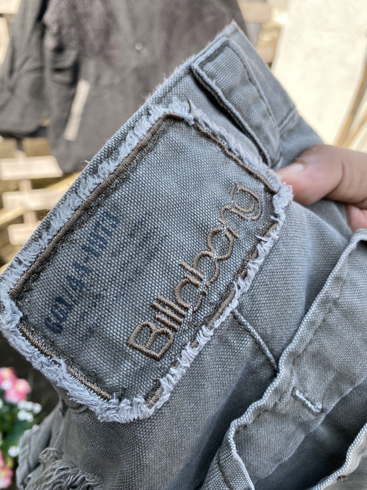 Billabong × Japanese Brand ❗️Distressed ❗️ Vintage Y2K Billabong Short Denim Pants Size US 34 / EU 50 - 6 Thumbnail