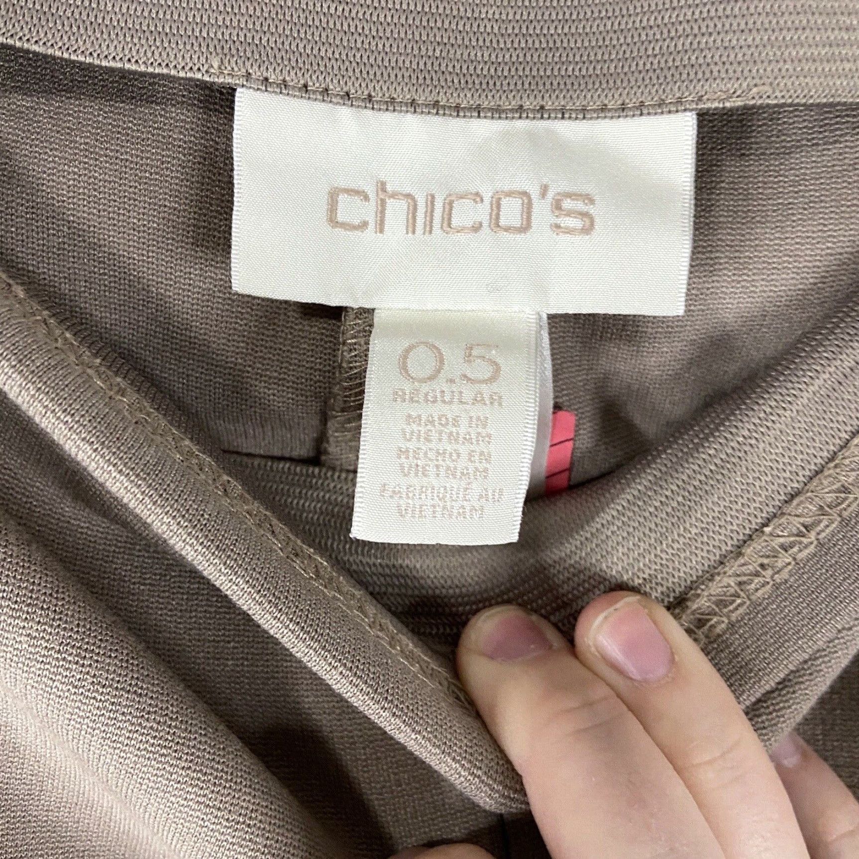 Vintage Chico’s Pants Skinny Women’s 0.5 Brown Ankle Size 0.5 Womens Skinny Pants Brown Size 25" / US 0 / IT 36 - 5 Thumbnail