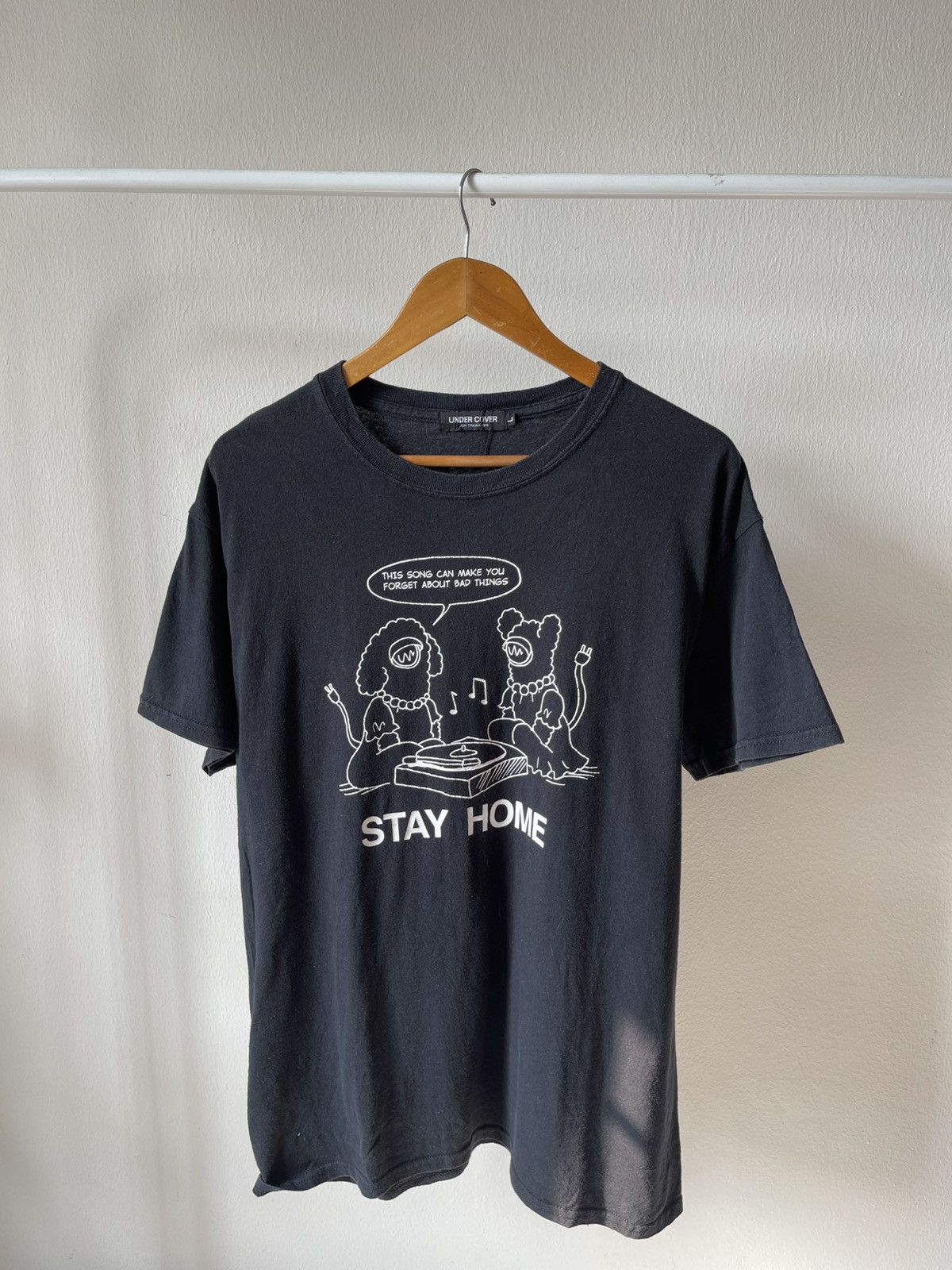 Undercover 2000s Undercover 'Stay Home' Tee Size US L / EU 52-54 / 3 - 1 Thumbnail