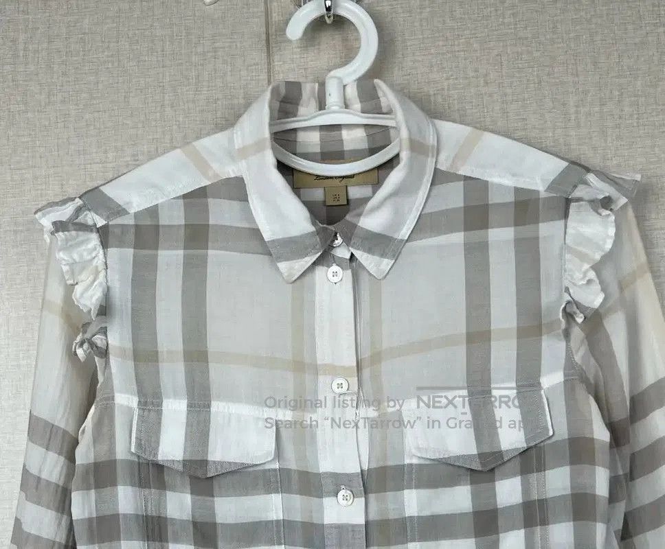 Burberry Burberry Color-Block Cotton Women’s Shirt. Size XL / US 12-14 / IT 48-50 - 2 Thumbnail
