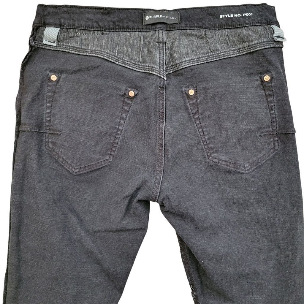 Purple Brand PURPLE BRAND STYLE NO P001 Men Button-Fly Skinny Jeans 30/32 Size US 30 / EU 46 - 8 Thumbnail