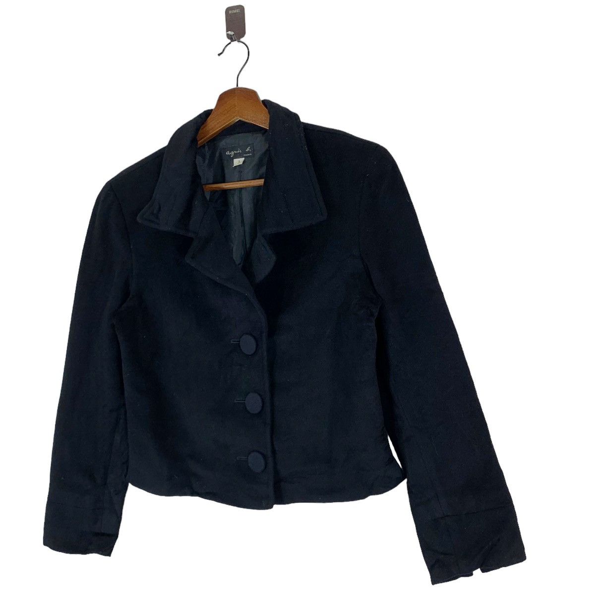 agnes b. DESIGNER AGNES B WOMEN COAT Size S / US 4 / IT 40 - 2 Thumbnail