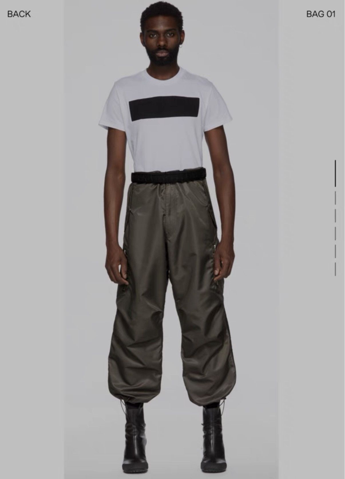 Random Identities Random Identities Military Green Cargo Pants Size US 36 / EU 52 - 7 Thumbnail
