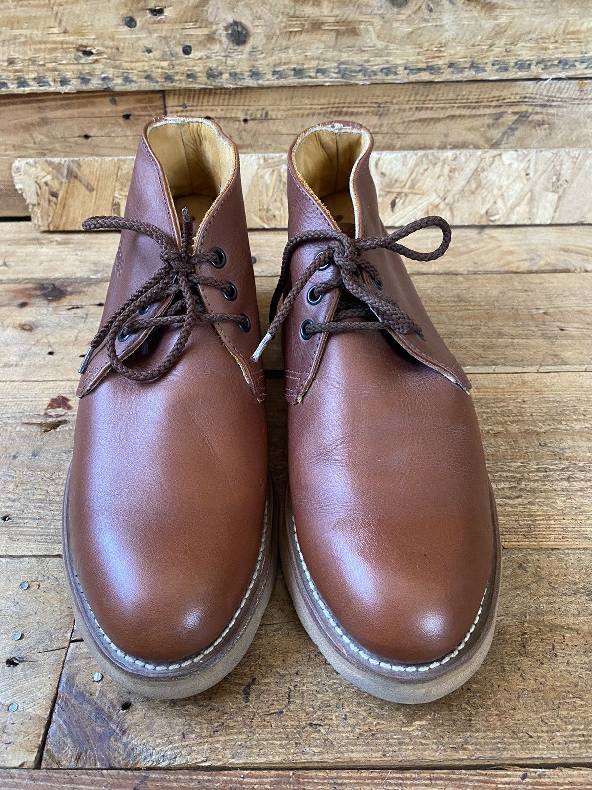 Red Wing Redwing chukka traction tread leather books uk 6.5D Size US 7.5 / EU 40-41 - 9 Thumbnail