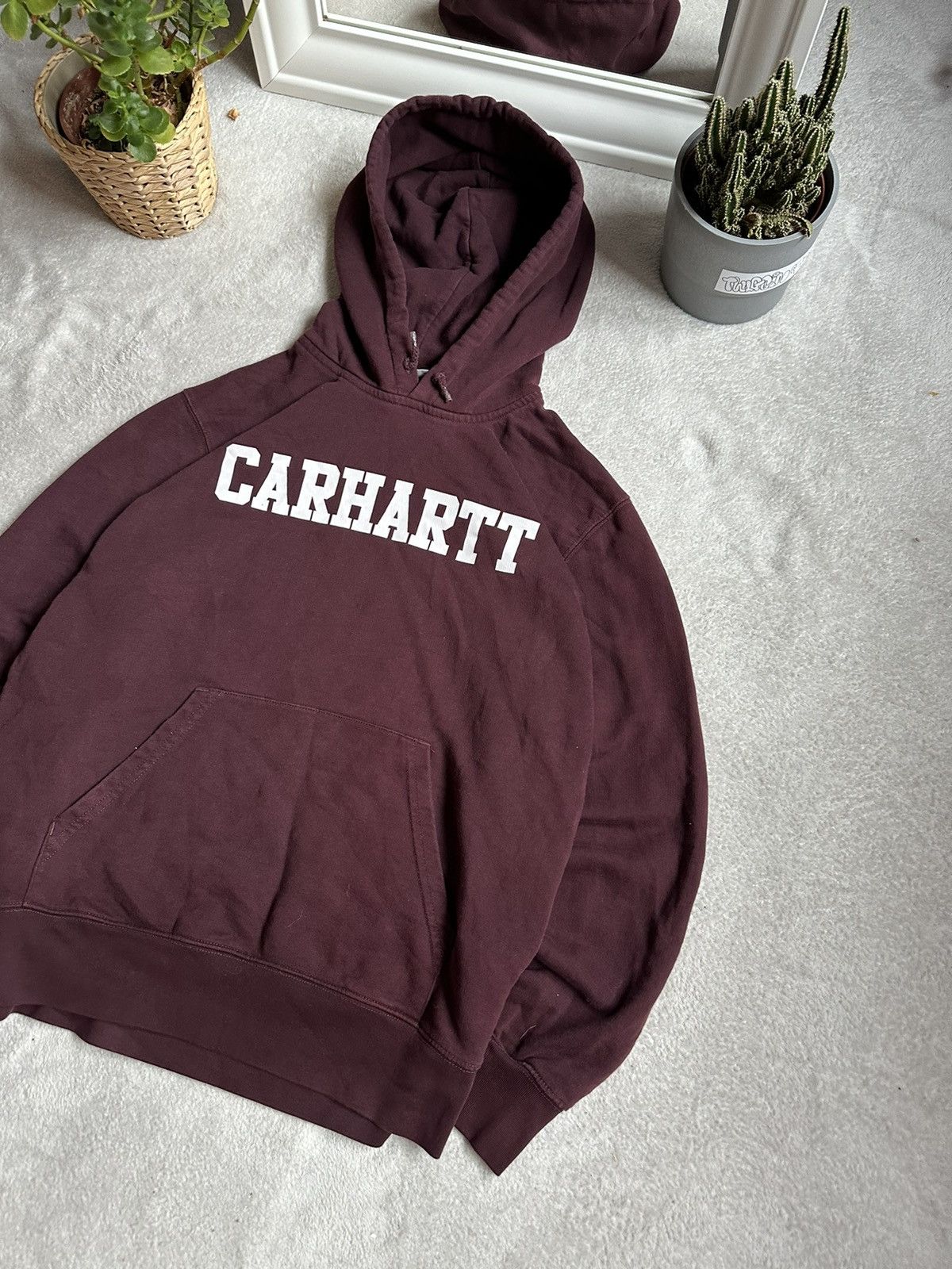 Carhartt Carhartt Vintage Streetwear Big Logo Streetwear Hoodie Size US M / EU 48-50 / 2 - 3 Thumbnail