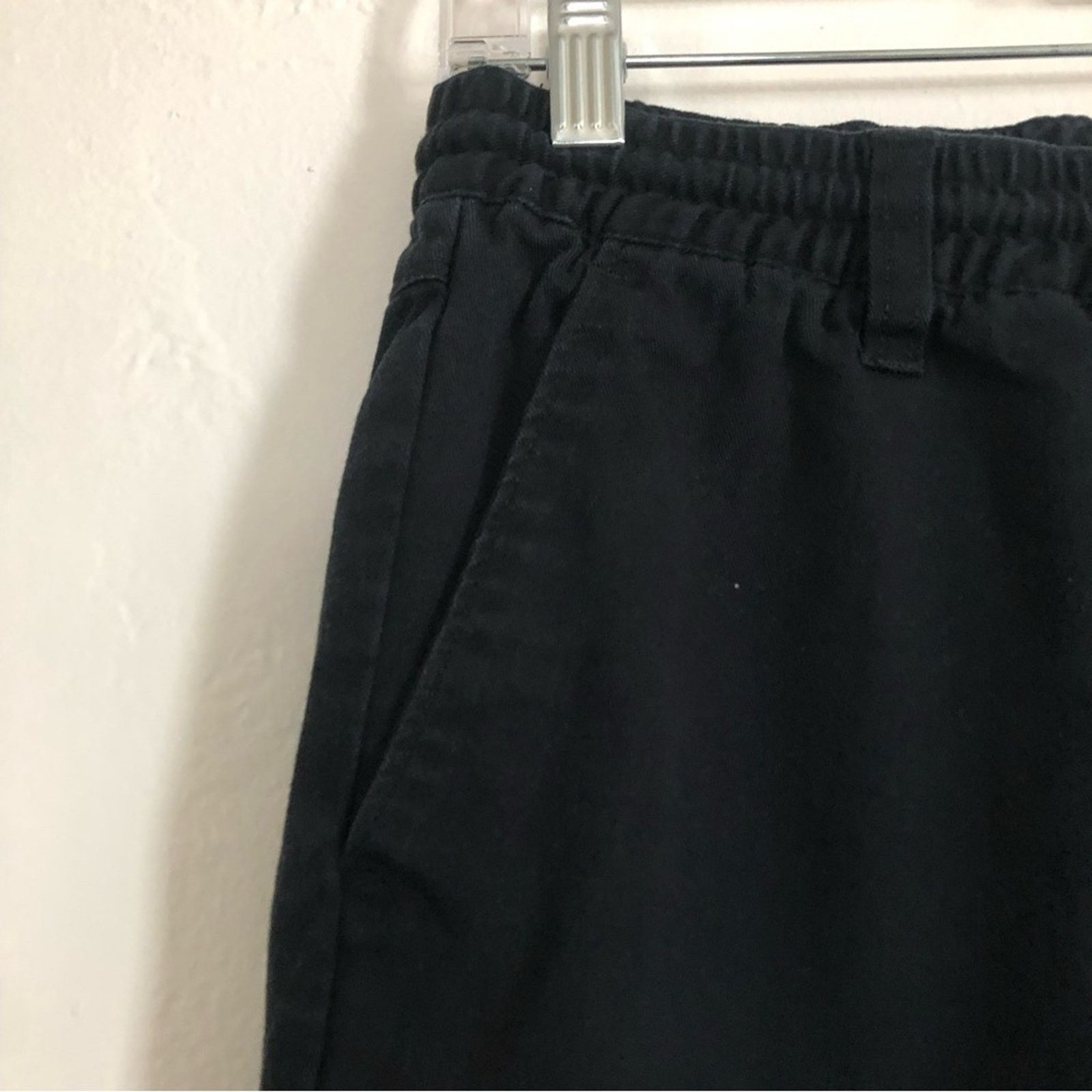 Volcom Volcom Repreve Recycled Straight Leg Drawstring Black Pants Size 30" / US 8 / IT 44 - 3 Thumbnail