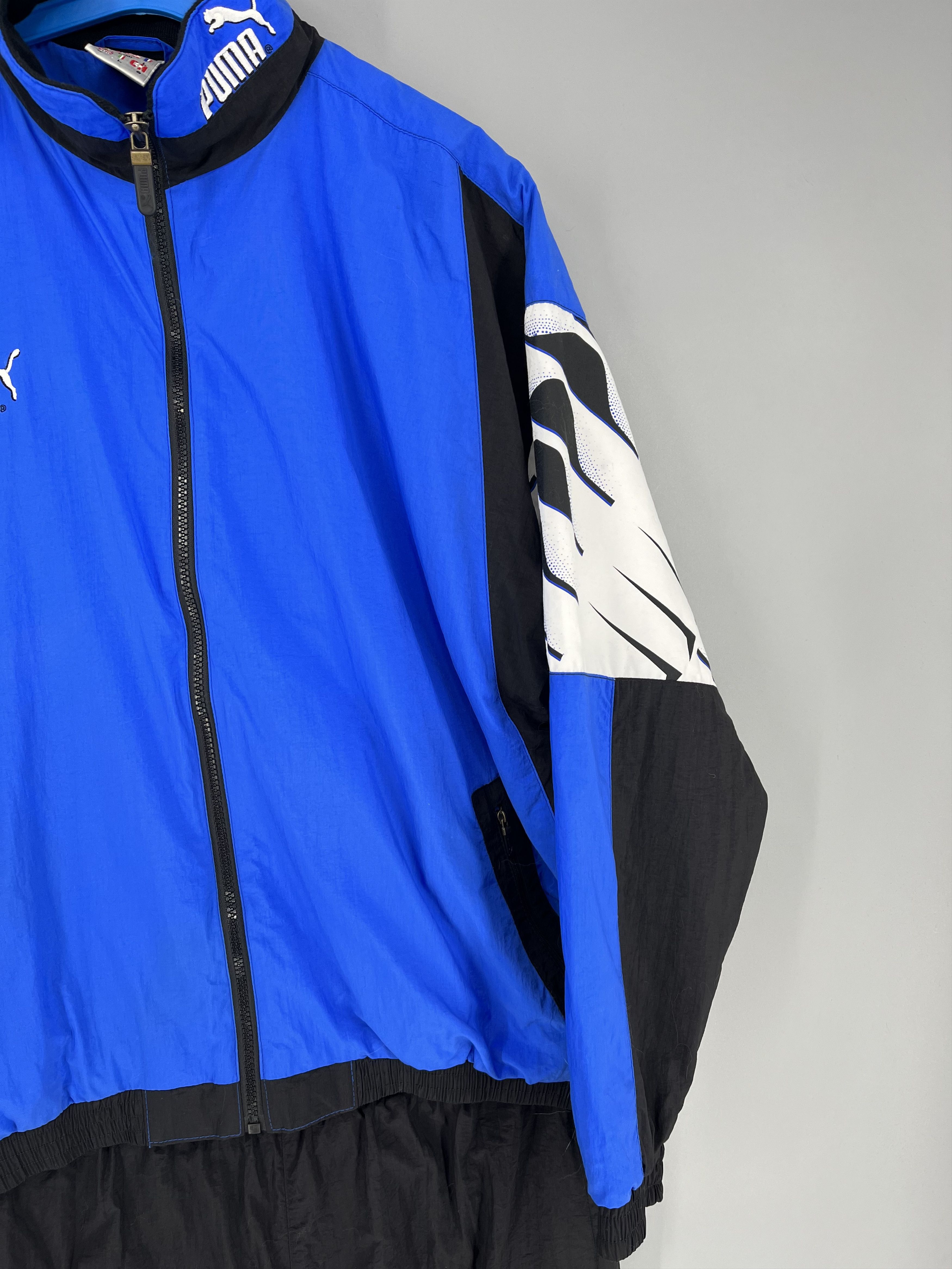 Puma 90s Vintage Puma Sport Track Suit Sweatshirt + Pants Size US L / EU 52-54 / 3 - 4 Thumbnail