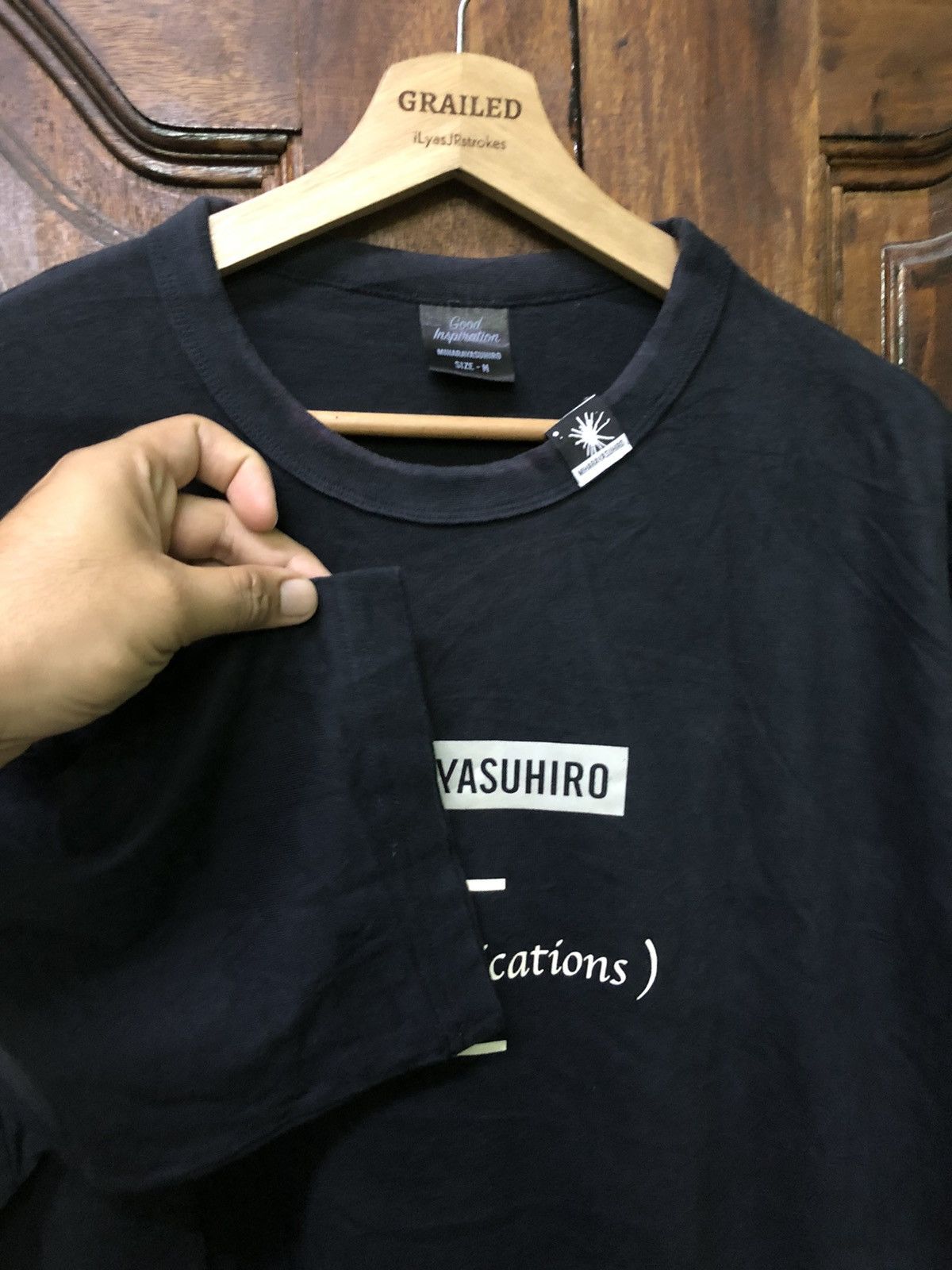 Maison MIHARA YASUHIRO Miharayasuhiro Good Inspiration Shirt Tee Size US M / EU 48-50 / 2 - 8 Thumbnail