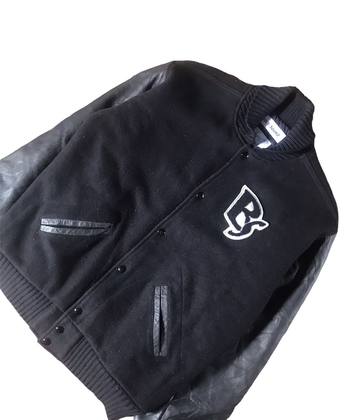 Other 🔥🔥🔥Vtg Wool Varsity sleeve leather Jacket Size US M / EU 48-50 / 2 - 5 Thumbnail